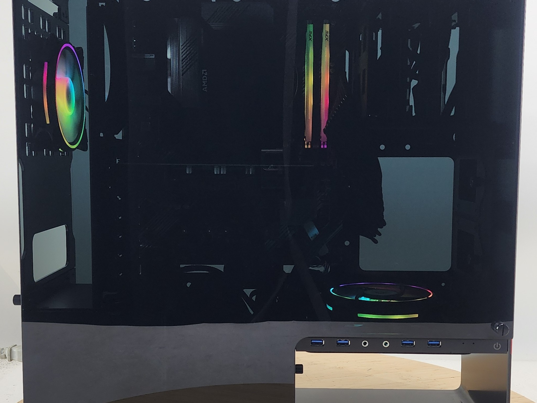 Gaming PC Ryzen 5 5500 16GB RAM 500GB SSD RX 6600 XT 8GB Windows 11 Computer