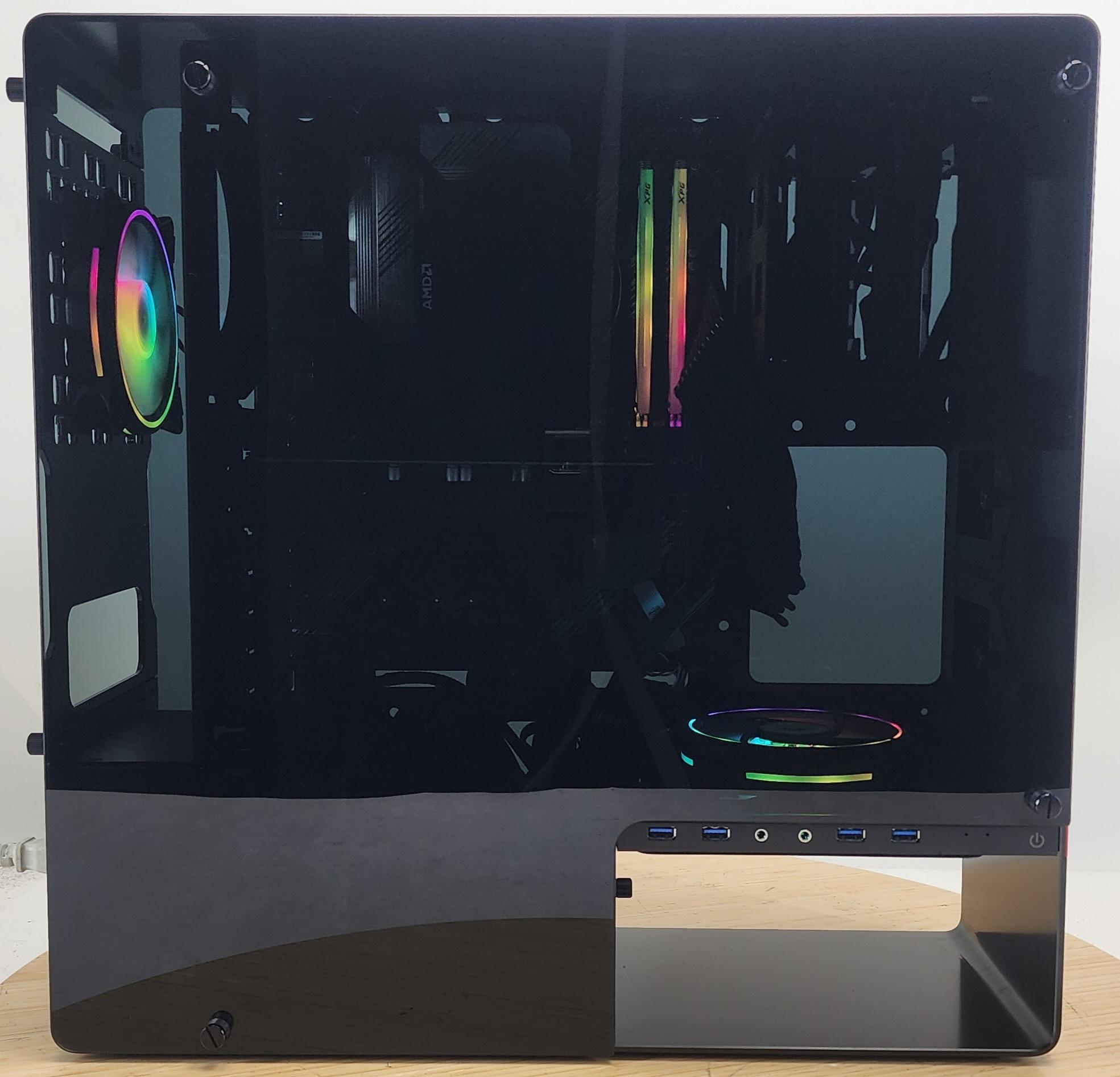 Gaming PC Ryzen 5 5500 16GB RAM 500GB SSD RX 6600 XT 8GB Windows 11 Computer
