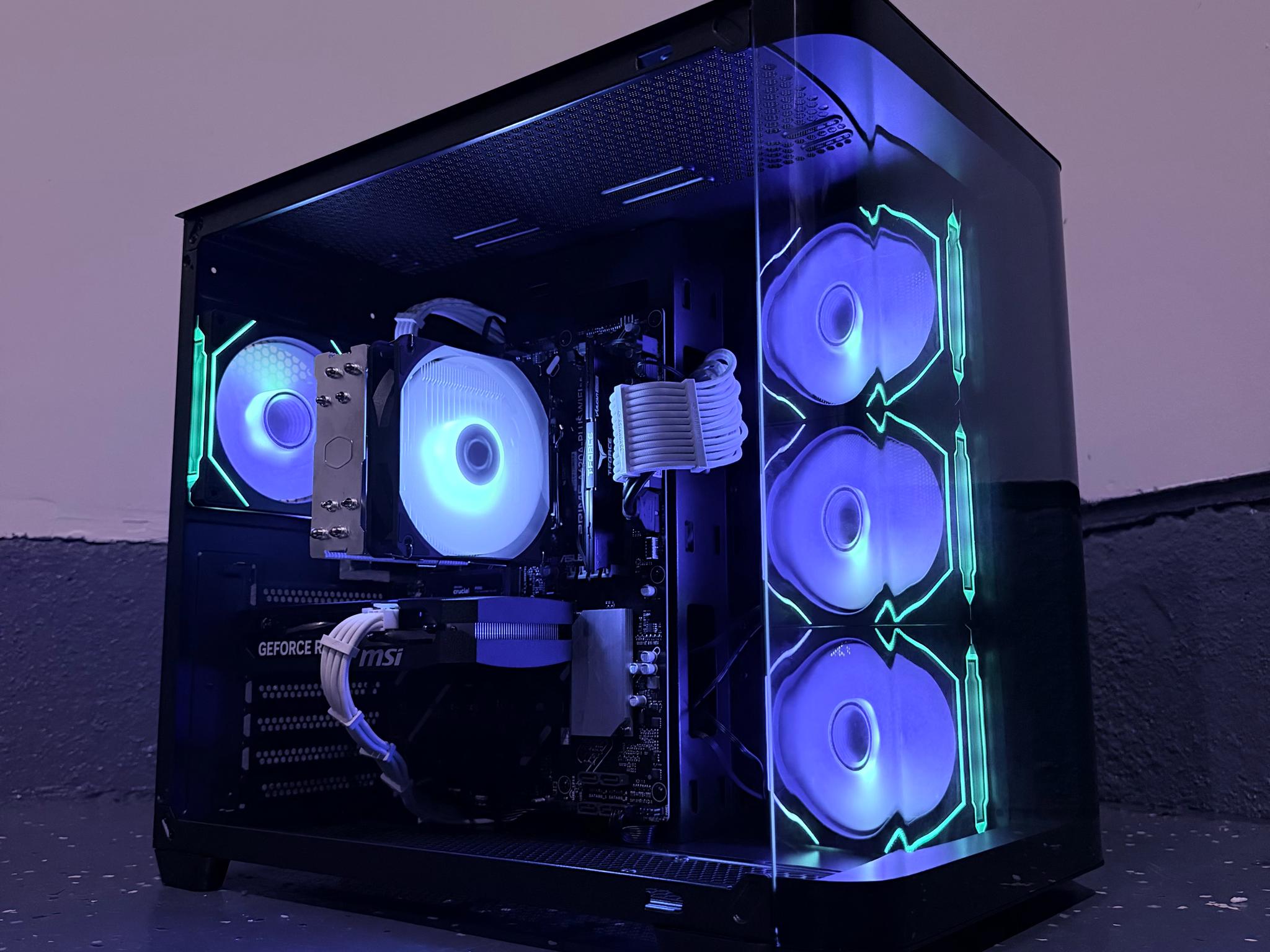 🟣"Nebula Rose"🌹| 1440p Gaming | RTX 5060 | Ryzen 5 8400F | 16GB DDR5 | 1TB NVMe