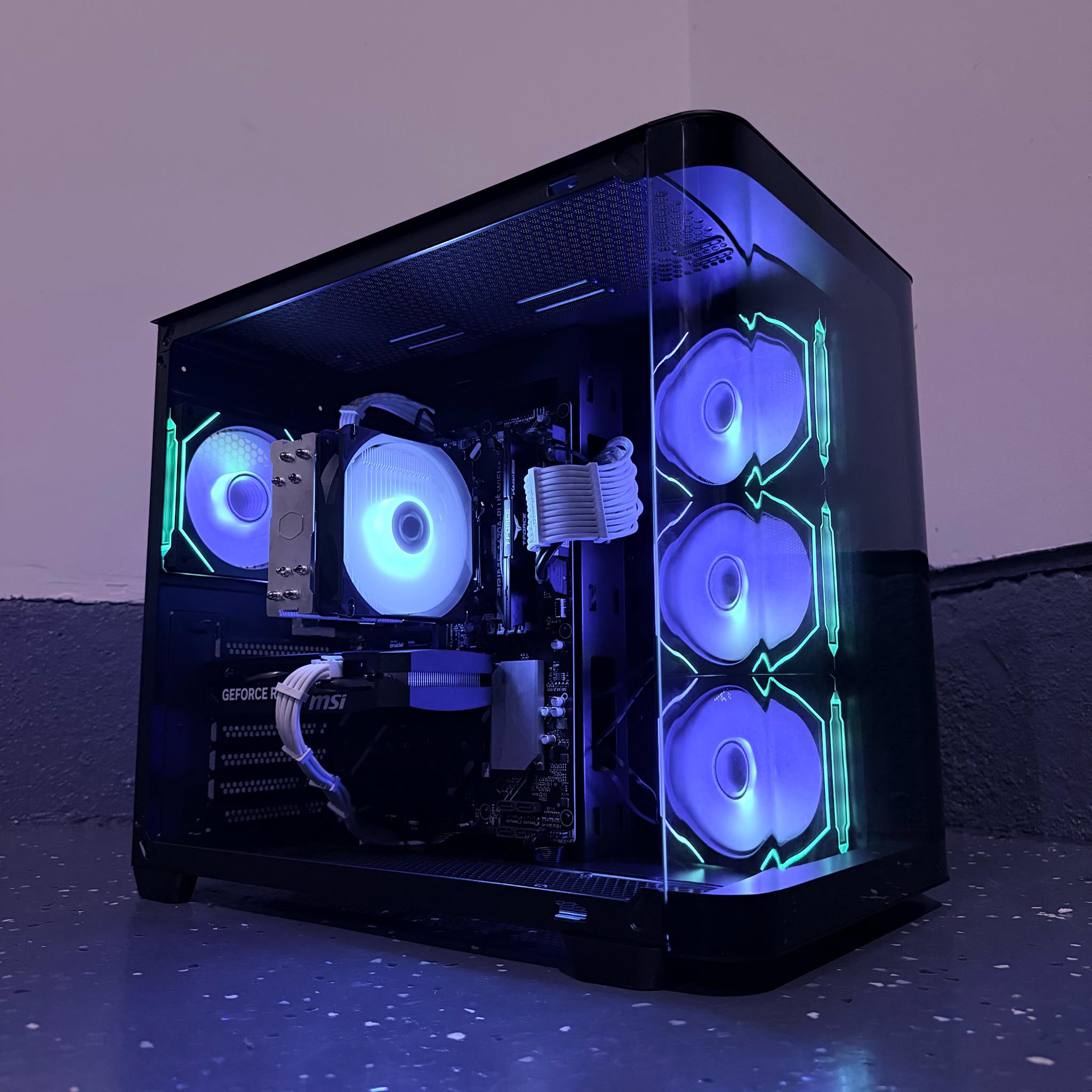 🟣"Nebula Rose"🌹| 1080p Gaming | RTX 5060 | Ryzen 5 8400F | 16GB DDR5 | 1TB NVMe