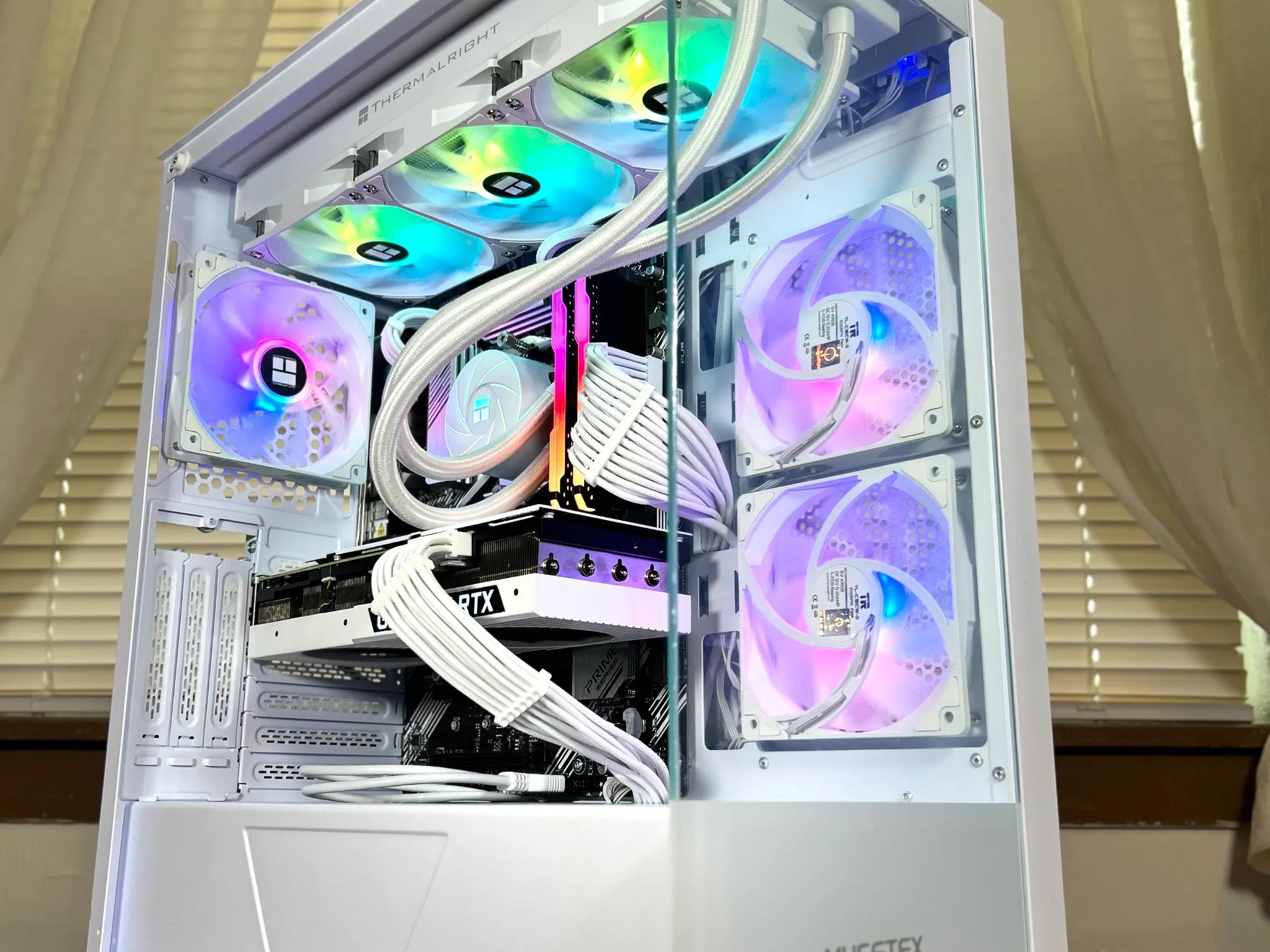 ❄️RTX 3080 | Ryzen 5 5600x ❄️ 1440p Ready ❄️ White Gaming PC ❄️