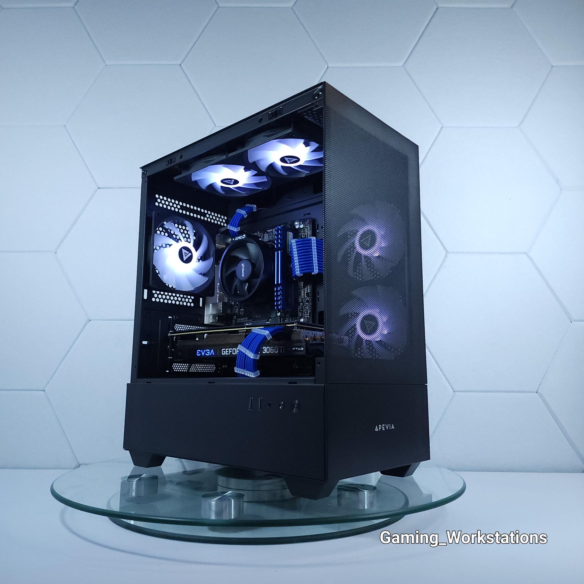 💙RTX 3060Ti Ryzen 5 4500 ● 1080p Gaming Computer