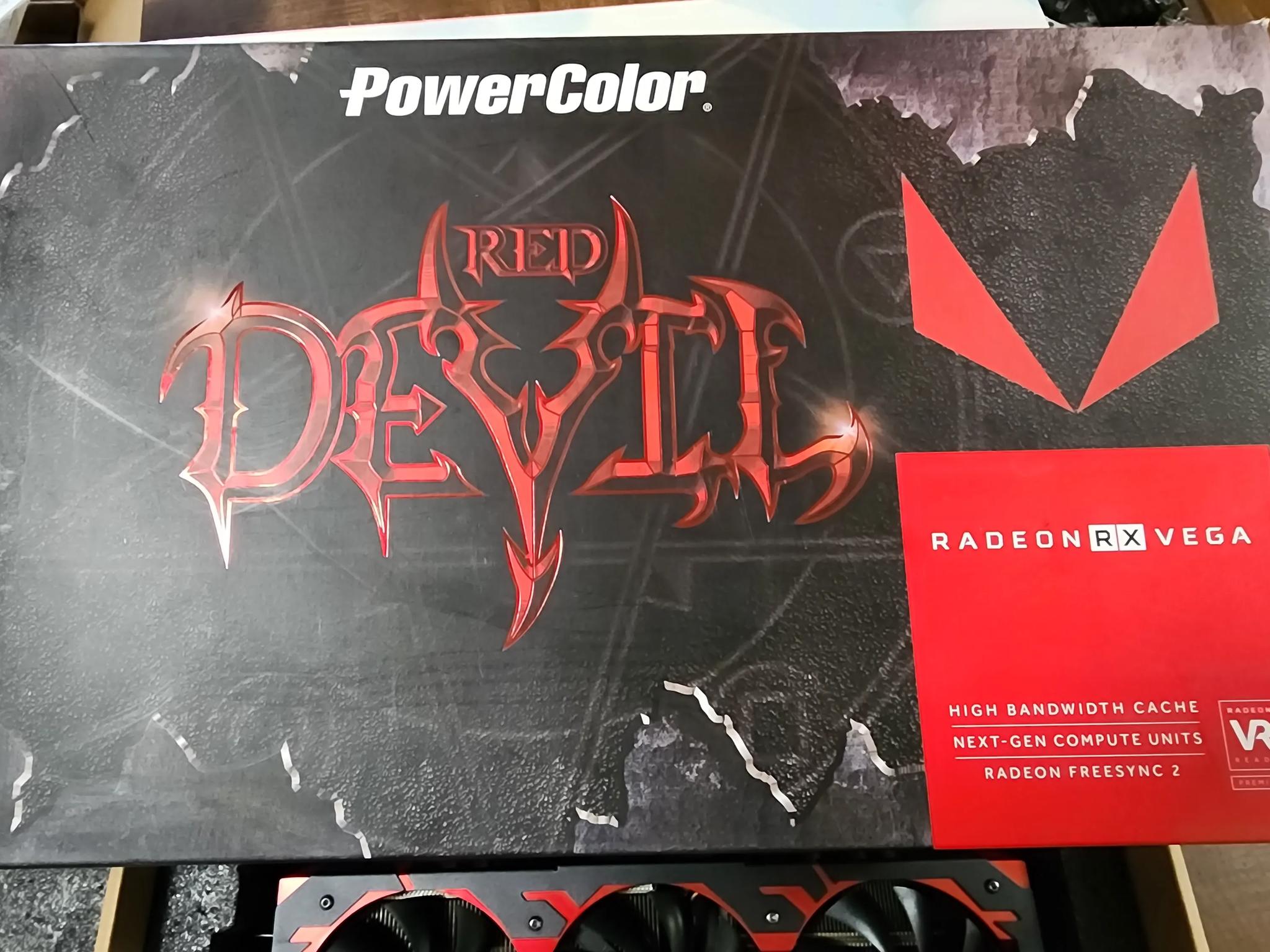 AMD PowerColor Red Devil RX Vega 56 OC 8GB In Box