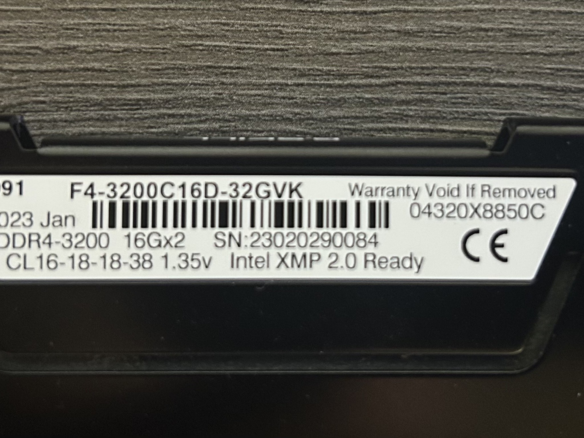 G.Skill Ripjaws V DDR4 32GB (16GBx2)