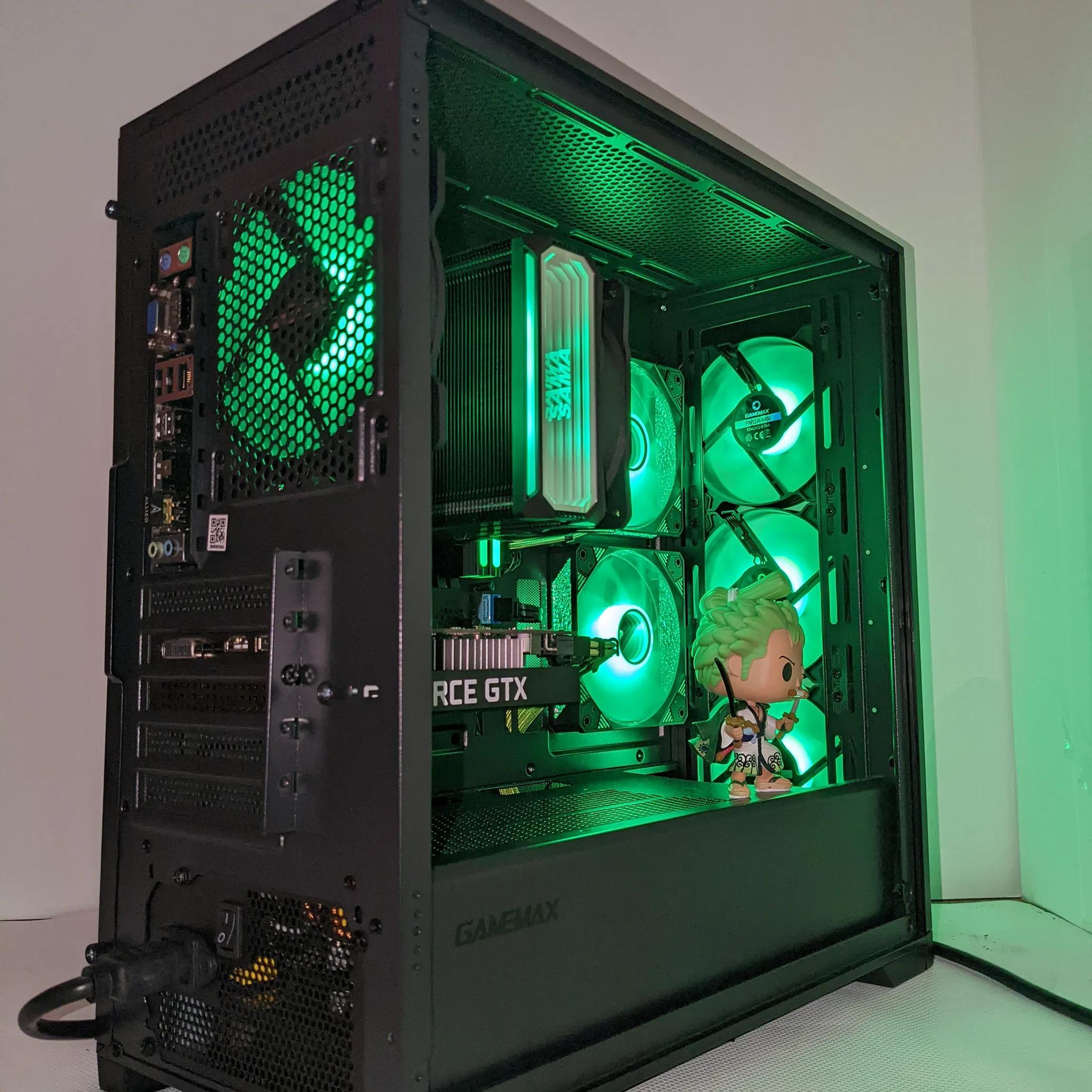 ⚔️🗡️Roronoaロロノア・ゾロ⚔️🗡️| GTX1650SUPER| Intel Core i5-6600| 32GB DDR4 RAM| 1TB SSD| Windows 11 Pro