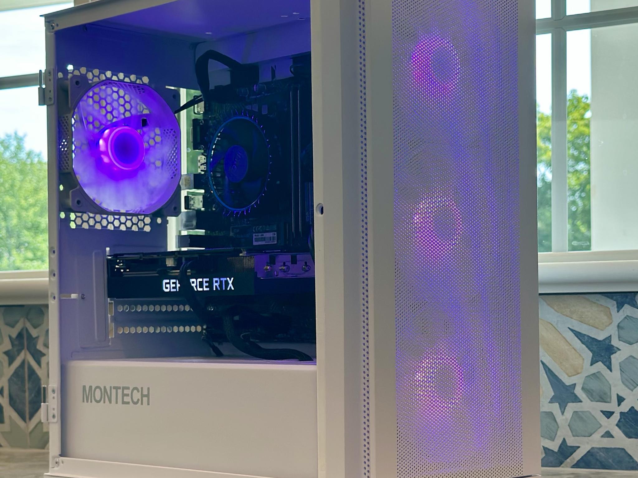 1440p Ready! GeForce RTX 3060 Ti, i5-12400F, White ARGB Custom Gaming PC