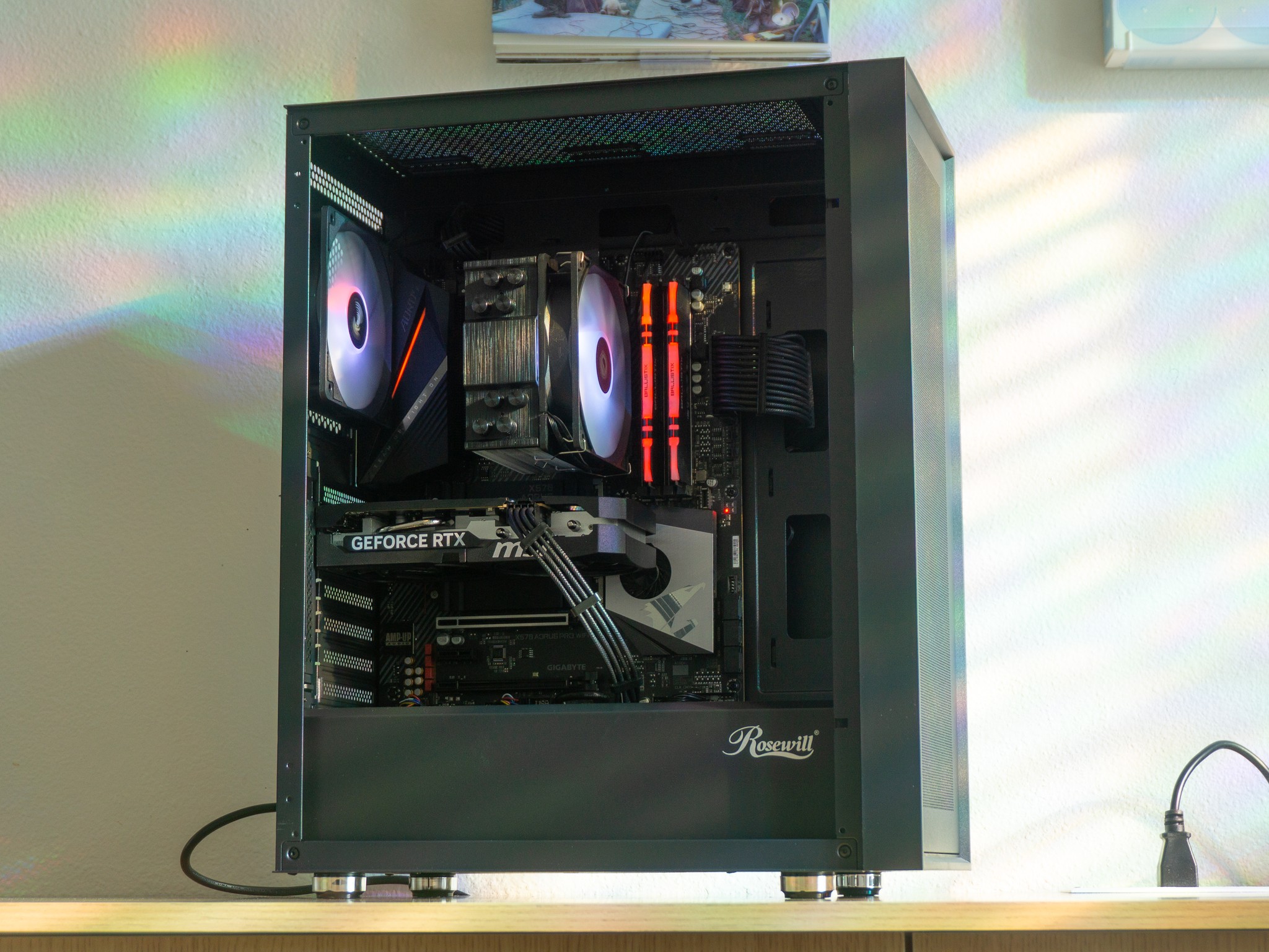 AR6 - Ryzen 5 5500 / RTX 5060 8GB / 32GB RAM / 1TB NVMe SSD - Gaming PC 🚄FREE SHIPPING