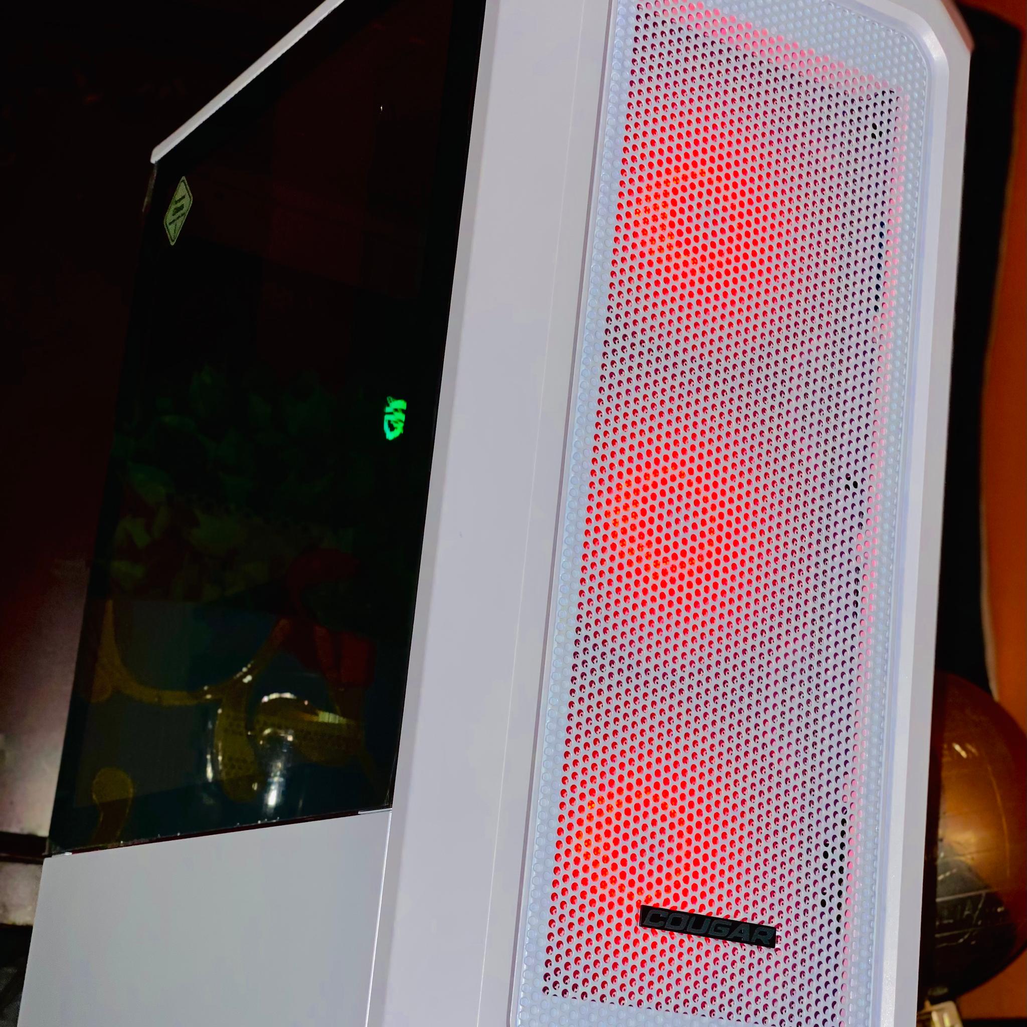 (White)Ryzen 7|RX6600|Rog Strix B550-F|16GB RAM T-Force Delta RGB|512GB M.2. NVMe SSD|Windows 11 Pro