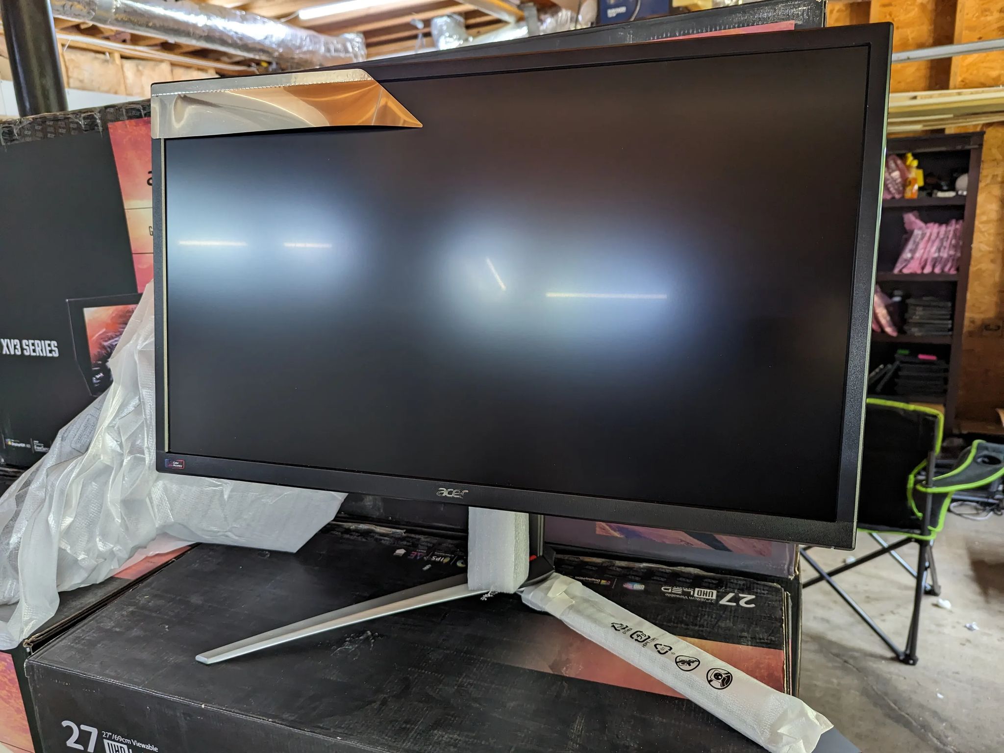 Acer Nitro 27" IPS 1MS LED 4K UHD FreeSync G-Sync Monitor Black