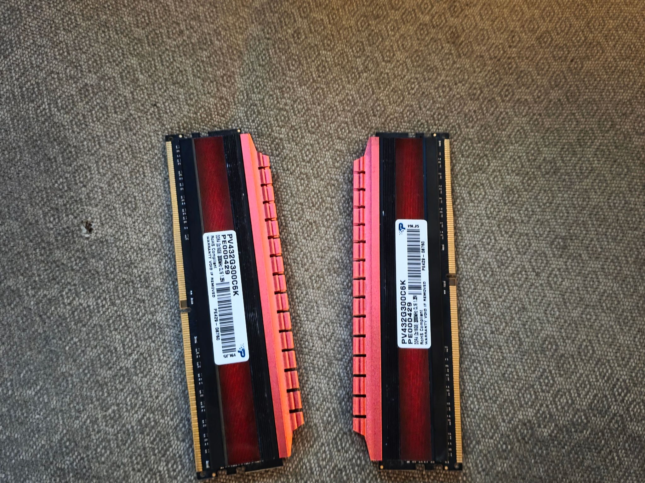 Used Patriot Viper memory