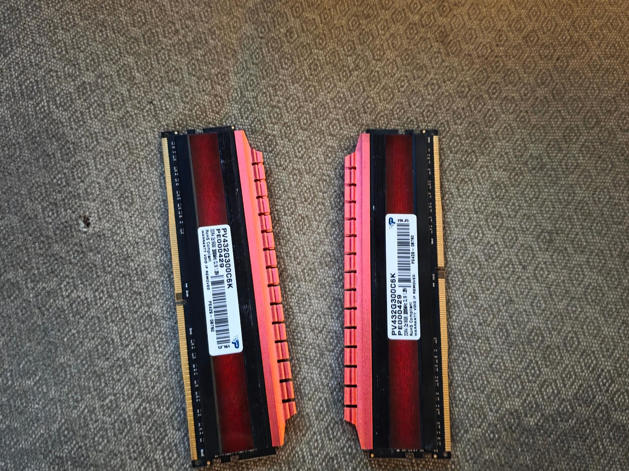 Used Patriot Viper memory