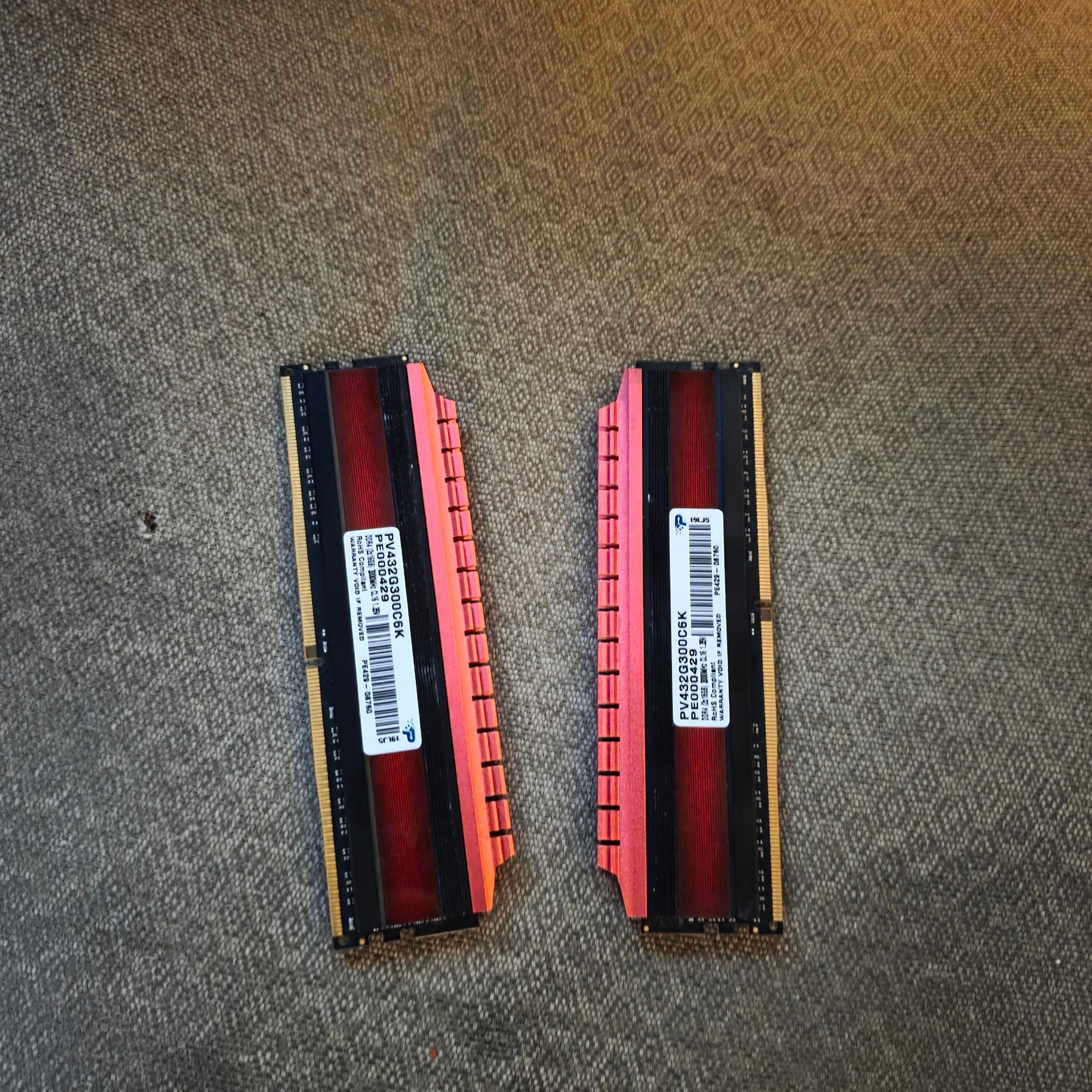 Used Patriot Viper memory