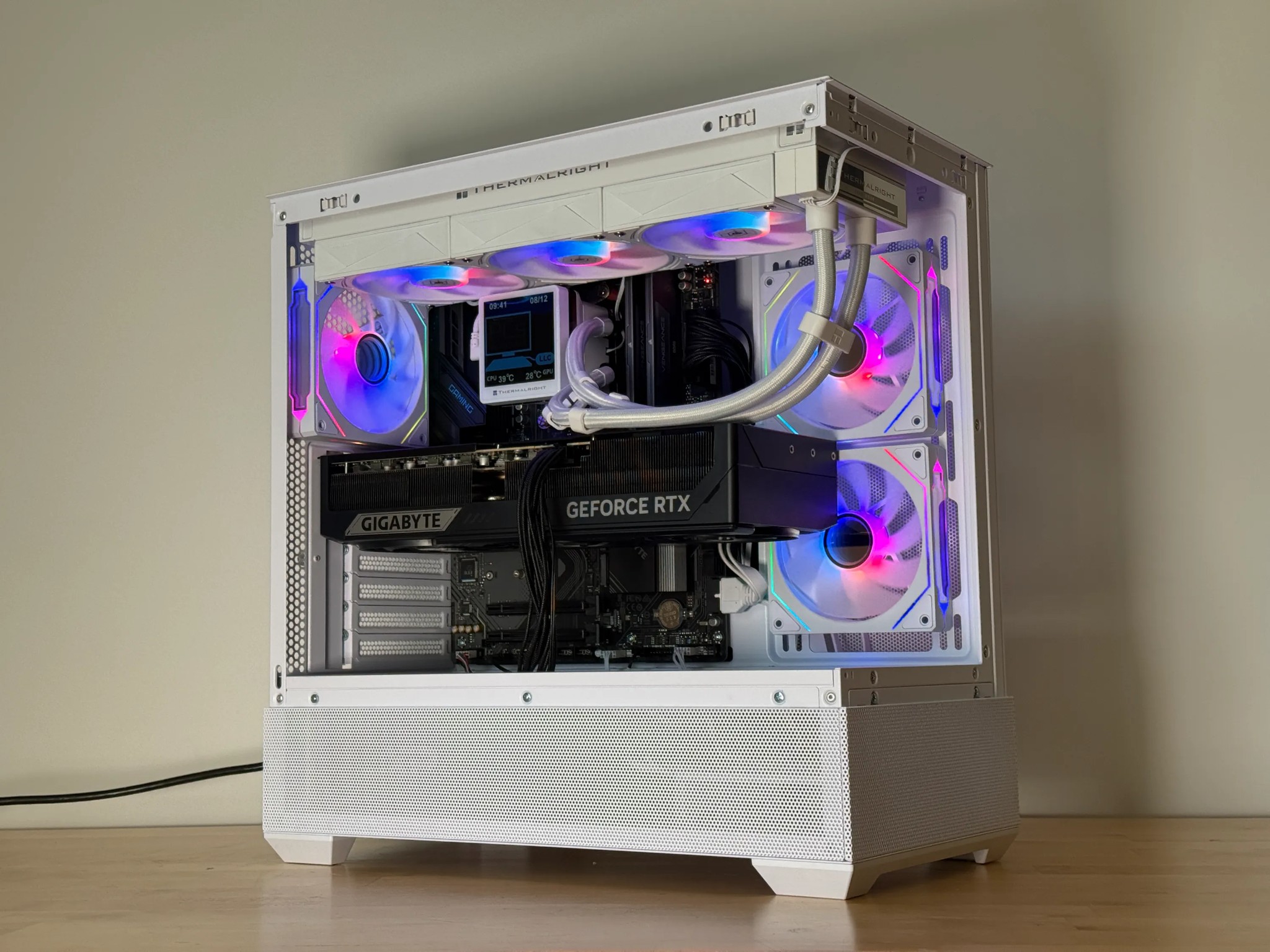 RTX 5090 Ryzen 7 9800x3d Gaming PC 4TB SSD 96GB DDR4