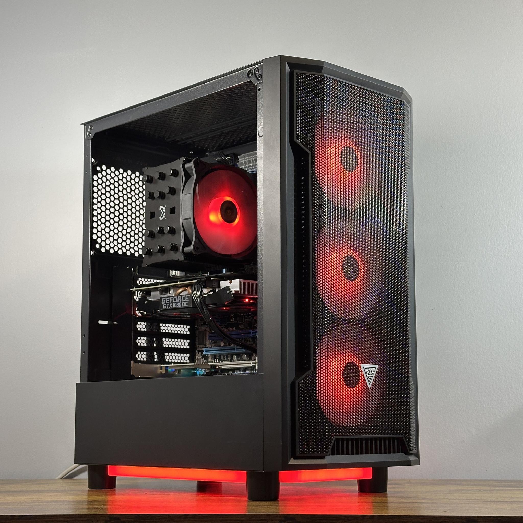 GTX 1060 6GB | Intel i7 3930K | 16GB DDR3 | 512GB SSD | Windows 10 | WIFI + BT | Custom Gaming PC