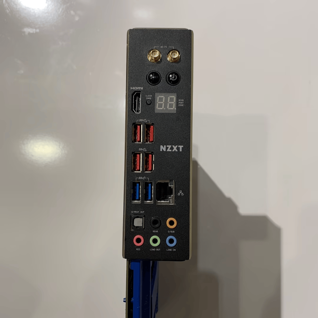 NZXT H500 Vault Boy PC case + motherboard (for parts)