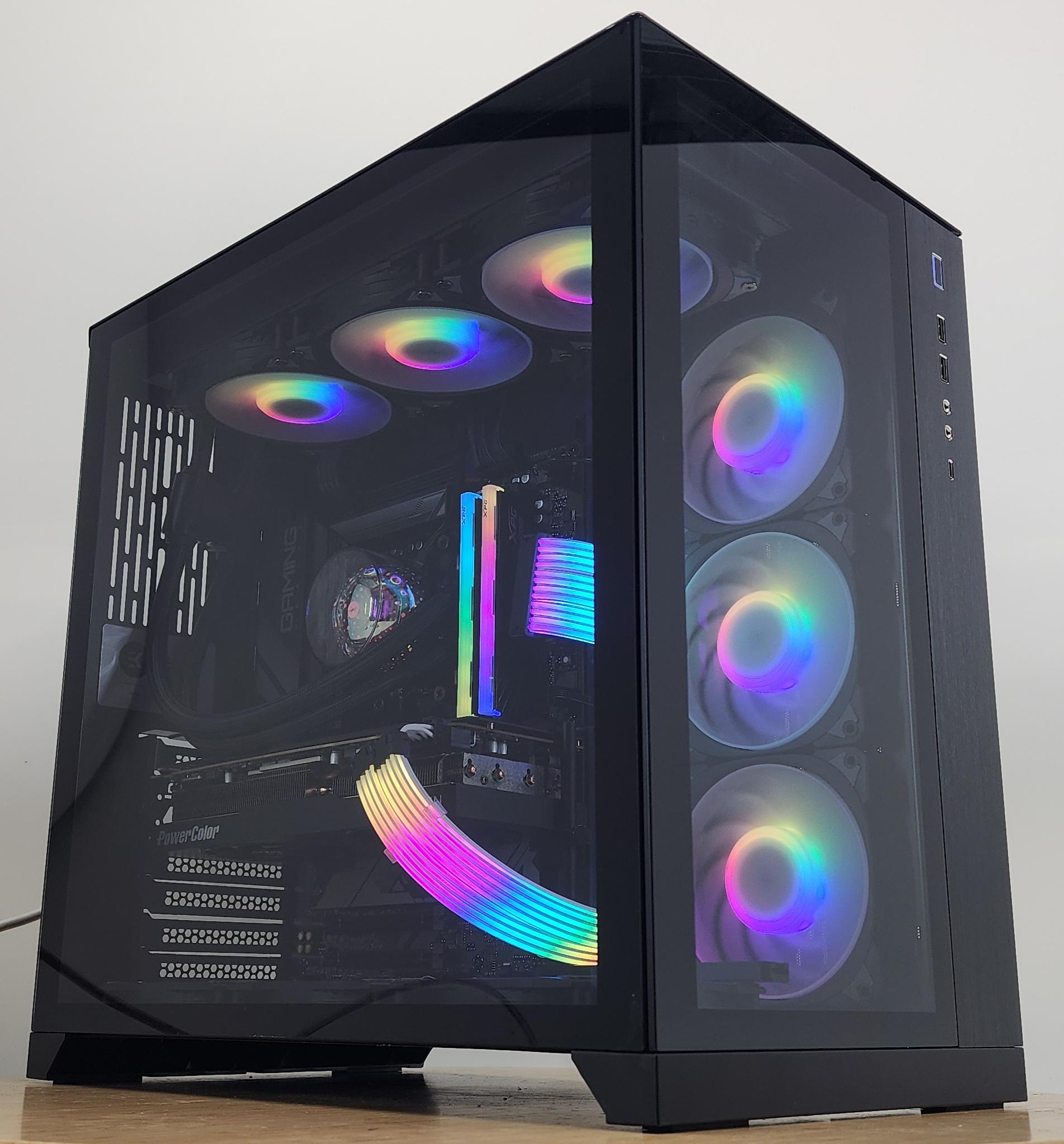 Gaming PC Ryzen 5 7600X3D 32GB RAM 2TB SSD RX 7800 XT 16GB Windows 11 Computer