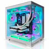 CUBEX RTX 4060 Gaming PC | Ryzen 5 5600X | 16GB RAM | 1TB NVMe |4" LCD AIO