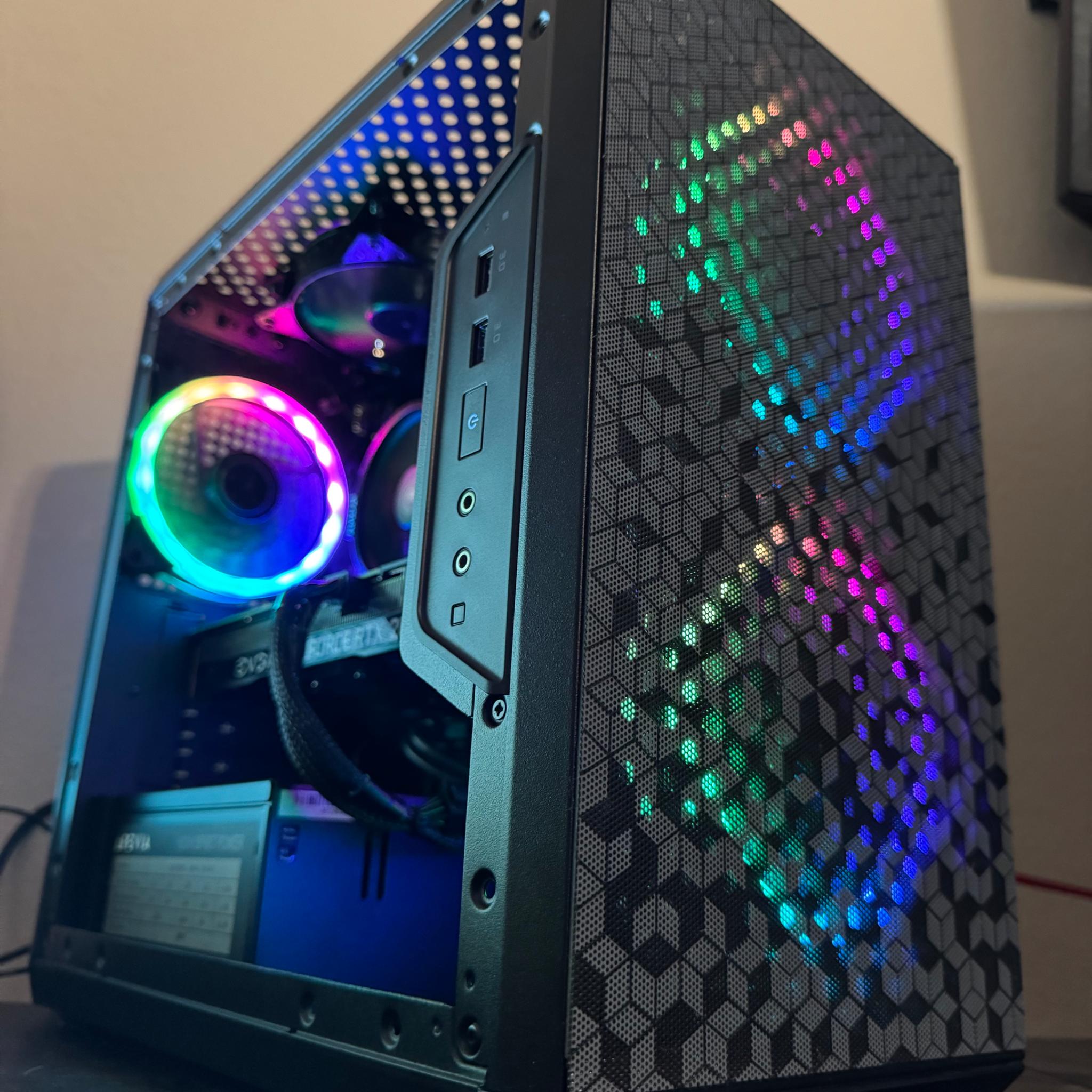 Ryzen 5 Fortnite / Roblox Gaming PC - Ryzen 5 2600- GTX 2060 - 16GB RAM- WIN 11 PRO - 512GB SSD