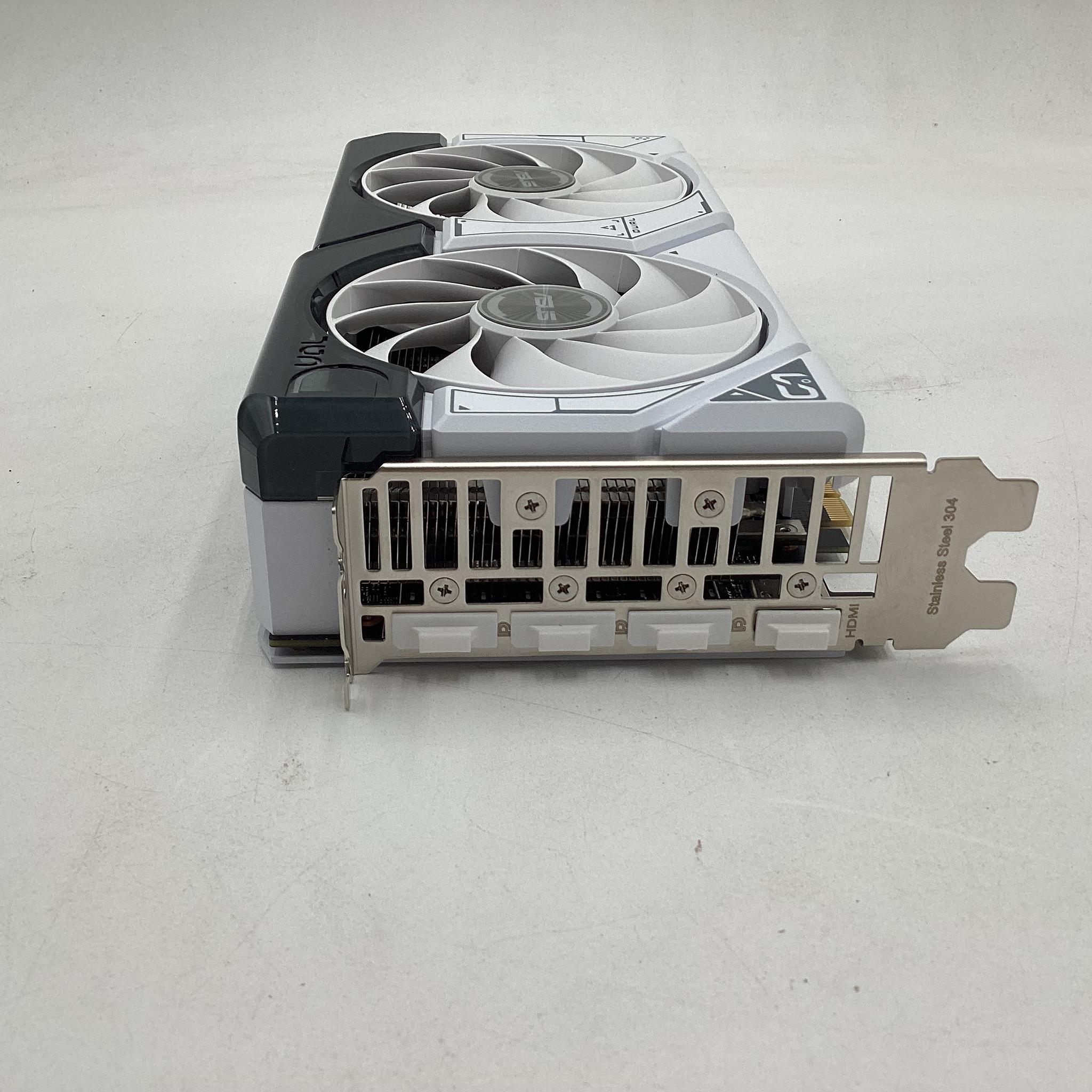 Roll over image to zoom in ASUS Dual GeForce RTX™ 4060 OC White Edition 8GB GDDR6