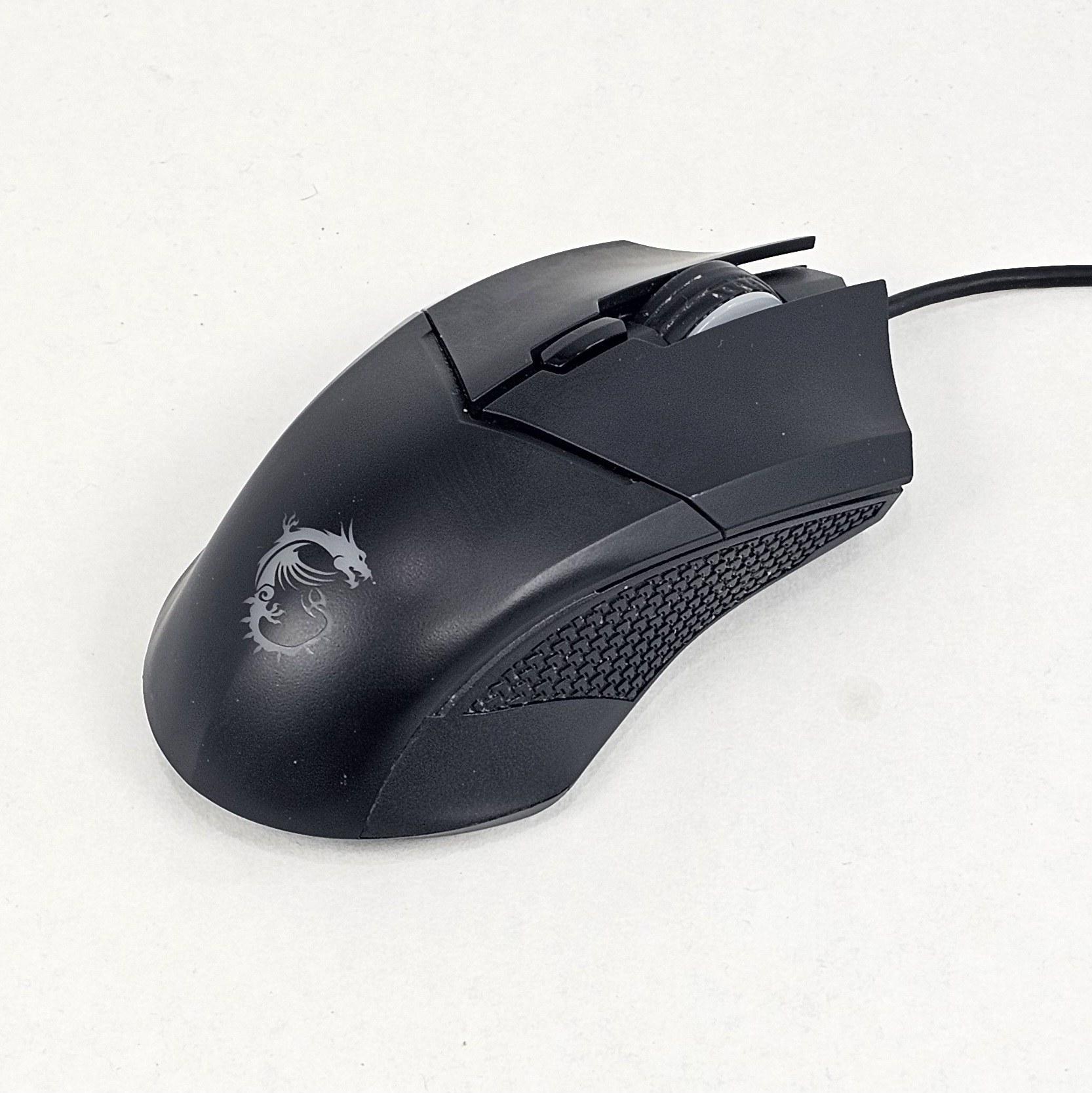 MSI Clutch GM08 Wired Gaming Mouse - Black