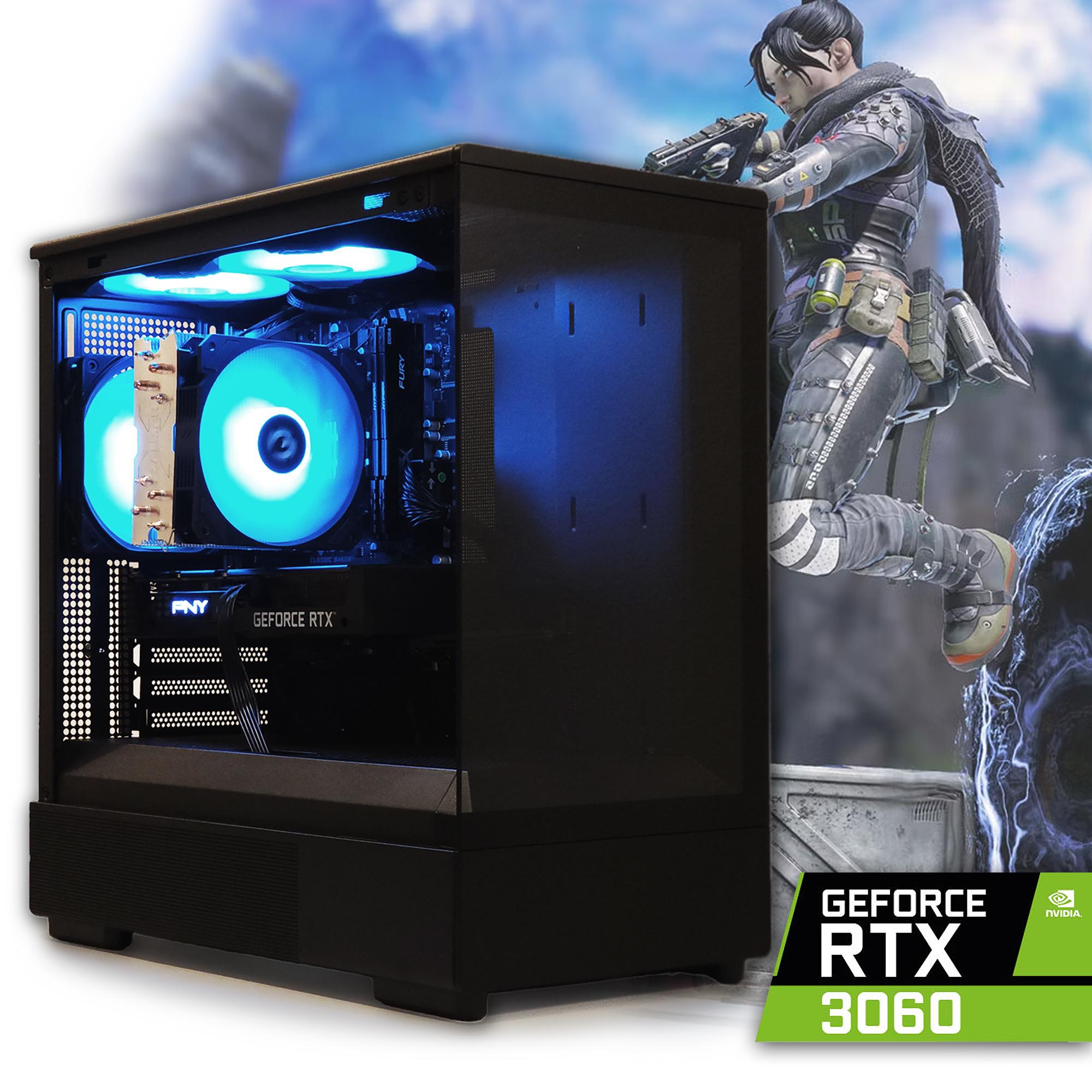 👑 Max Performance Gaming PC | Ryzen 5 5500, GEFORCE RTX 3060, 32GB RAM, 1TB NVME M.2 SSD, WIFI