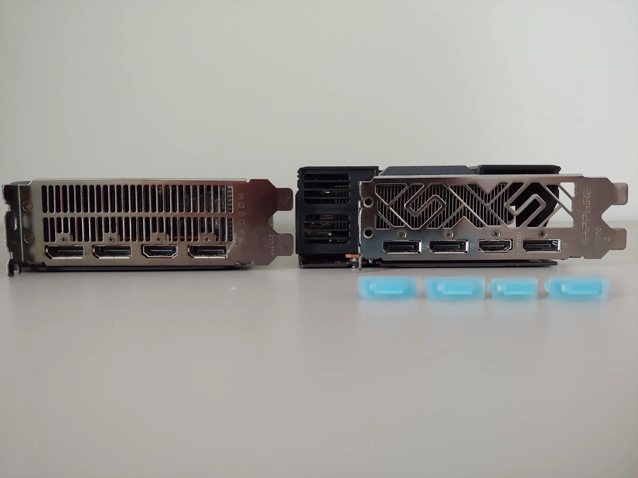 Lot of 8 AMD GPUs – RX 5700 XT (x6) + RX 580 (x2) – VBIOS Disk Included – Clean, Working, A/C Stored