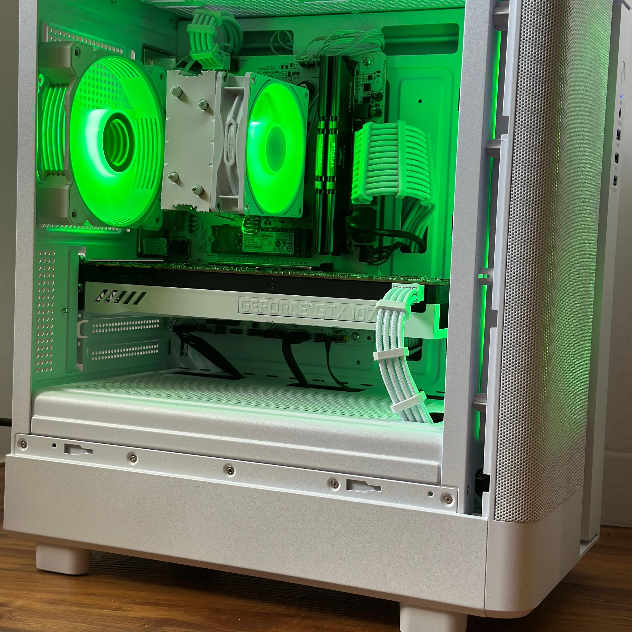 GTX 1070 | Ryzen 5 3600 | 16GB DDR4 | 1.12TB | Win 11 | Office 2024 | WiFi + BT | Custom Gaming PC