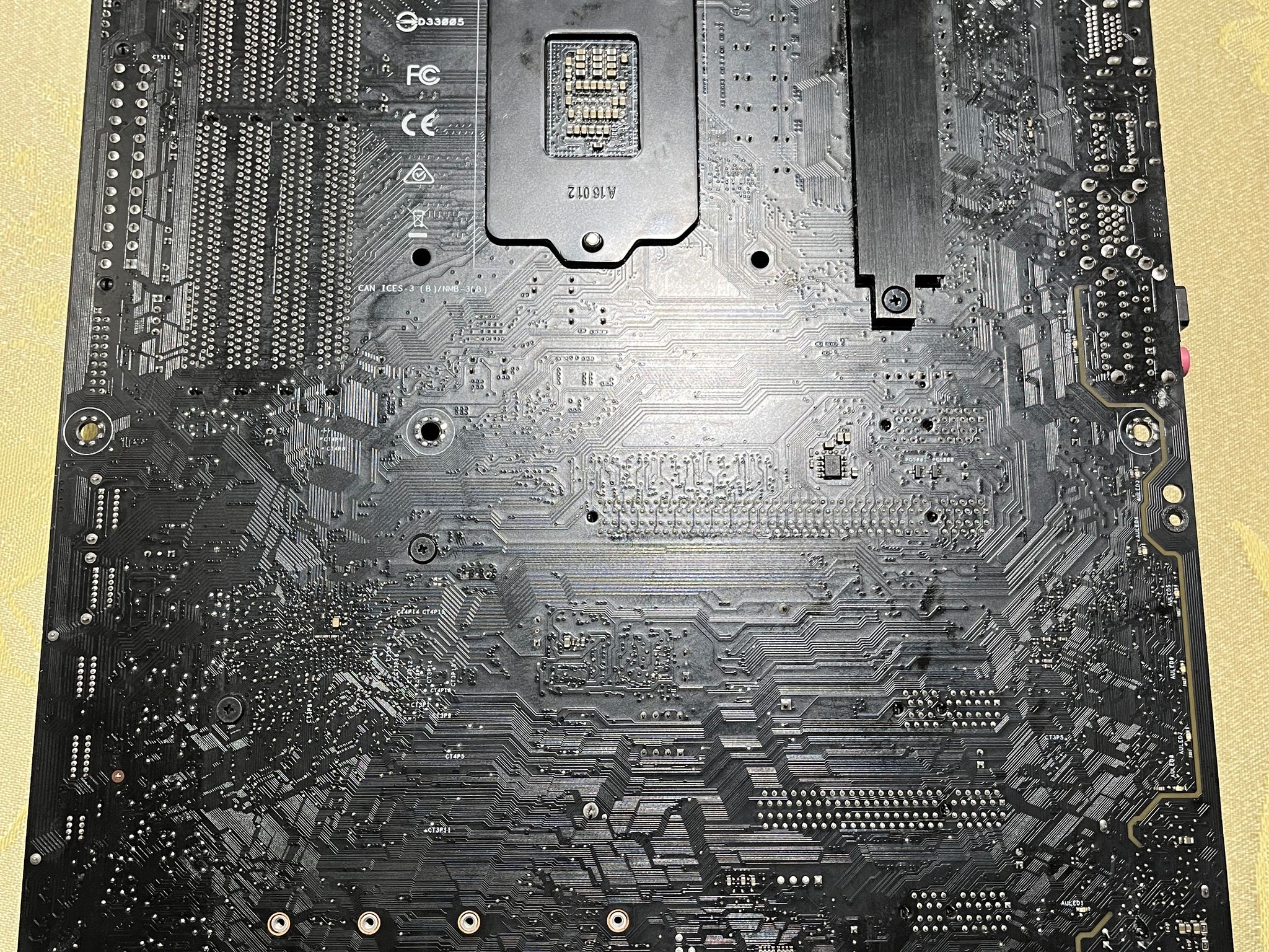 ASUS MAXIMUS VIII HERO LGA 1151 Motherboard – Parts / Not Working – Bent Pins