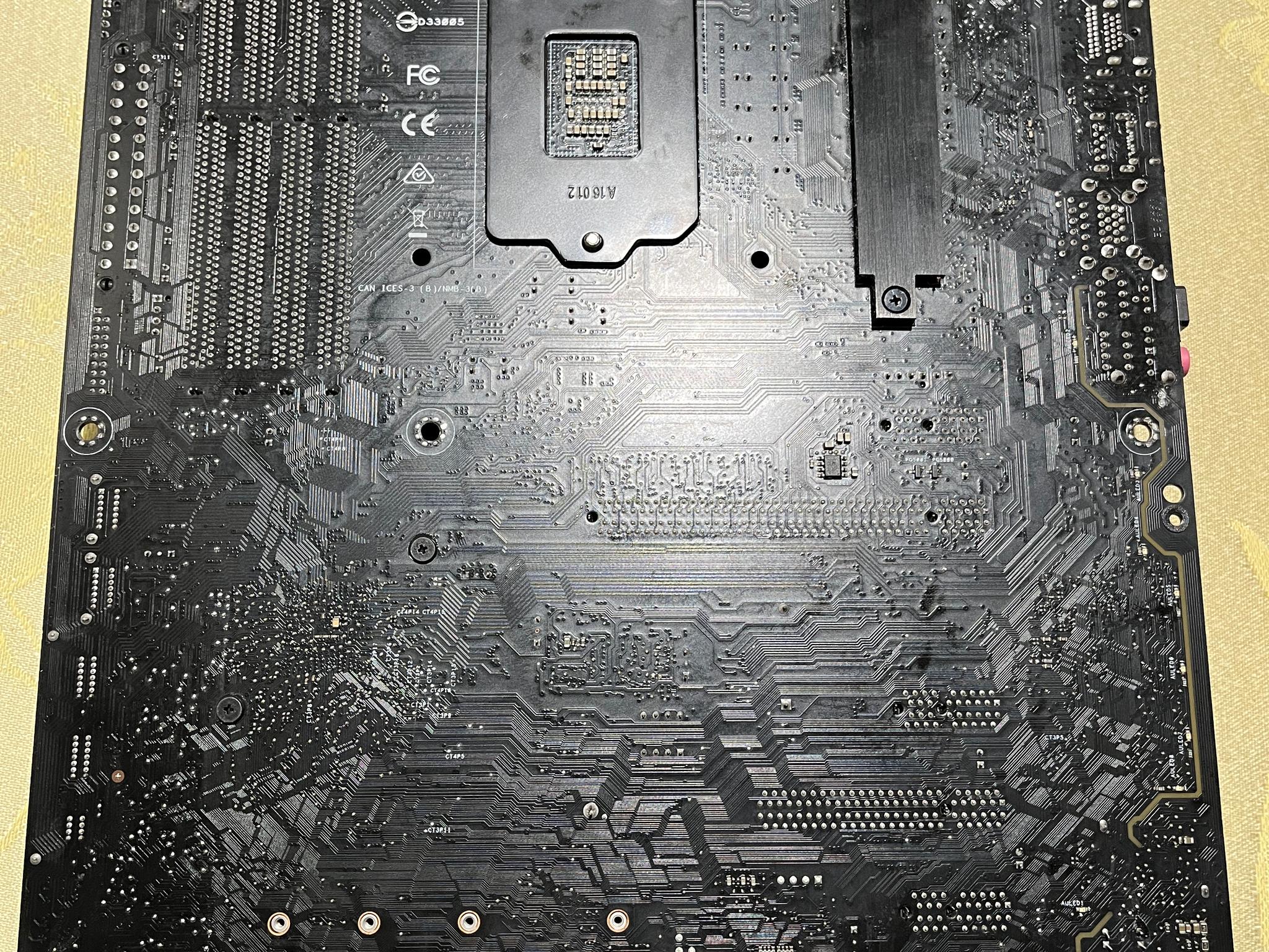 ASUS MAXIMUS VIII HERO LGA 1151 Motherboard – Parts / Not Working – Bent Pins