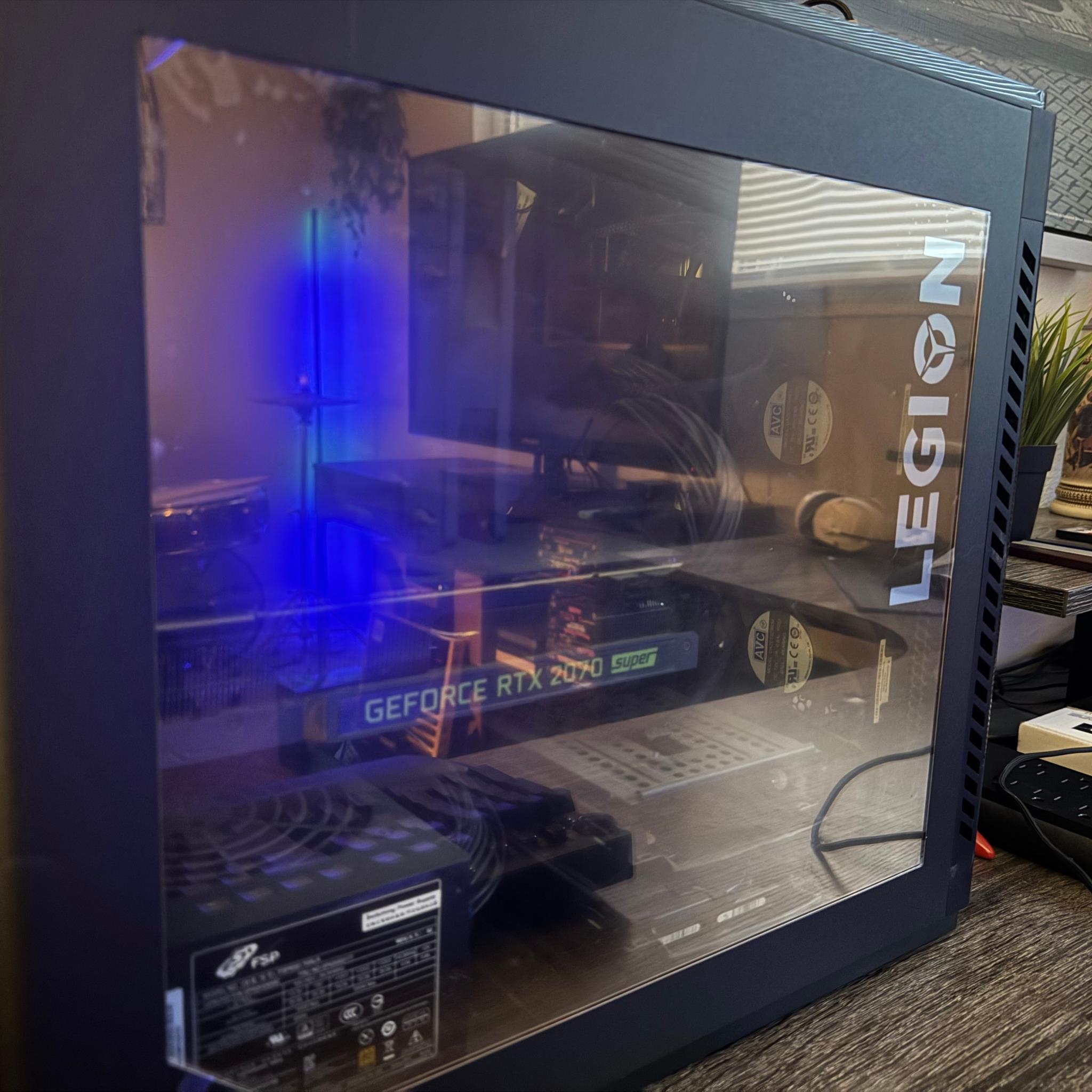 Lenovo Legion T5 tower) RTX 2070 Super, 16GB RAM, 1TB SSD, i7GEN10, etc.