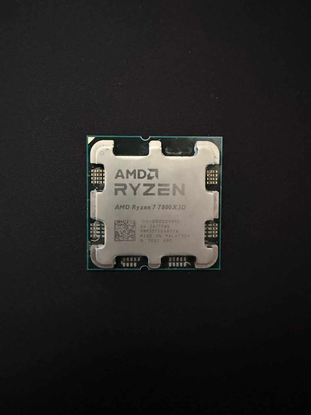 AMD Ryzen 7 7800X3D 8-Core, 16-Thread Zen4 AM5 Desktop Processor