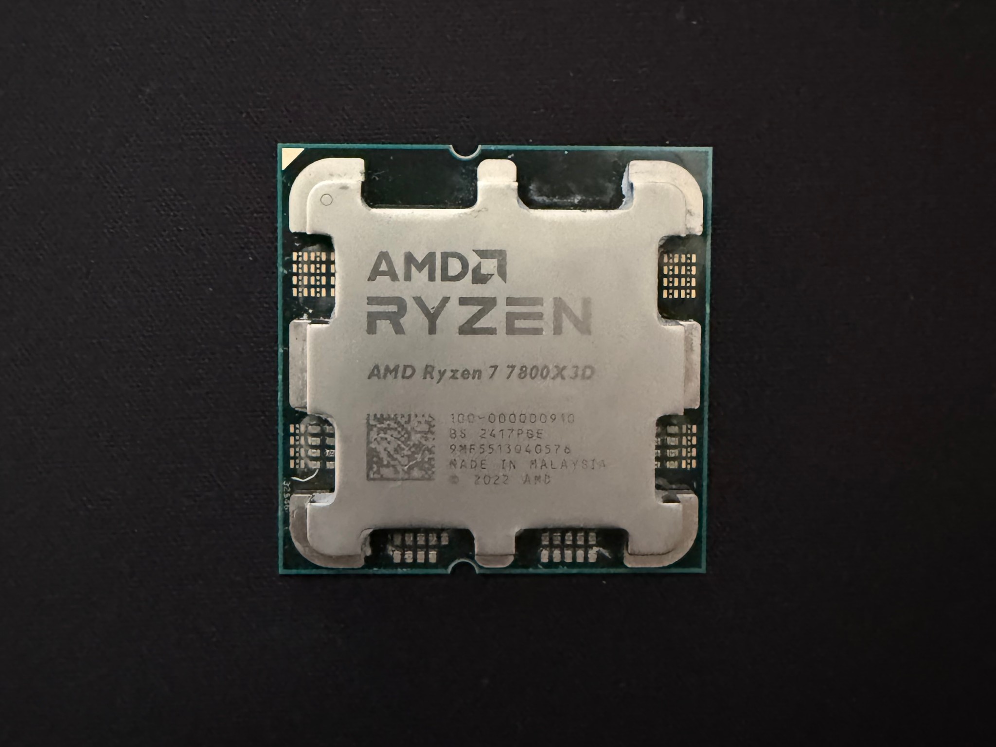 AMD Ryzen 7 7800X3D 8-Core, 16-Thread Zen4 AM5 Desktop Processor