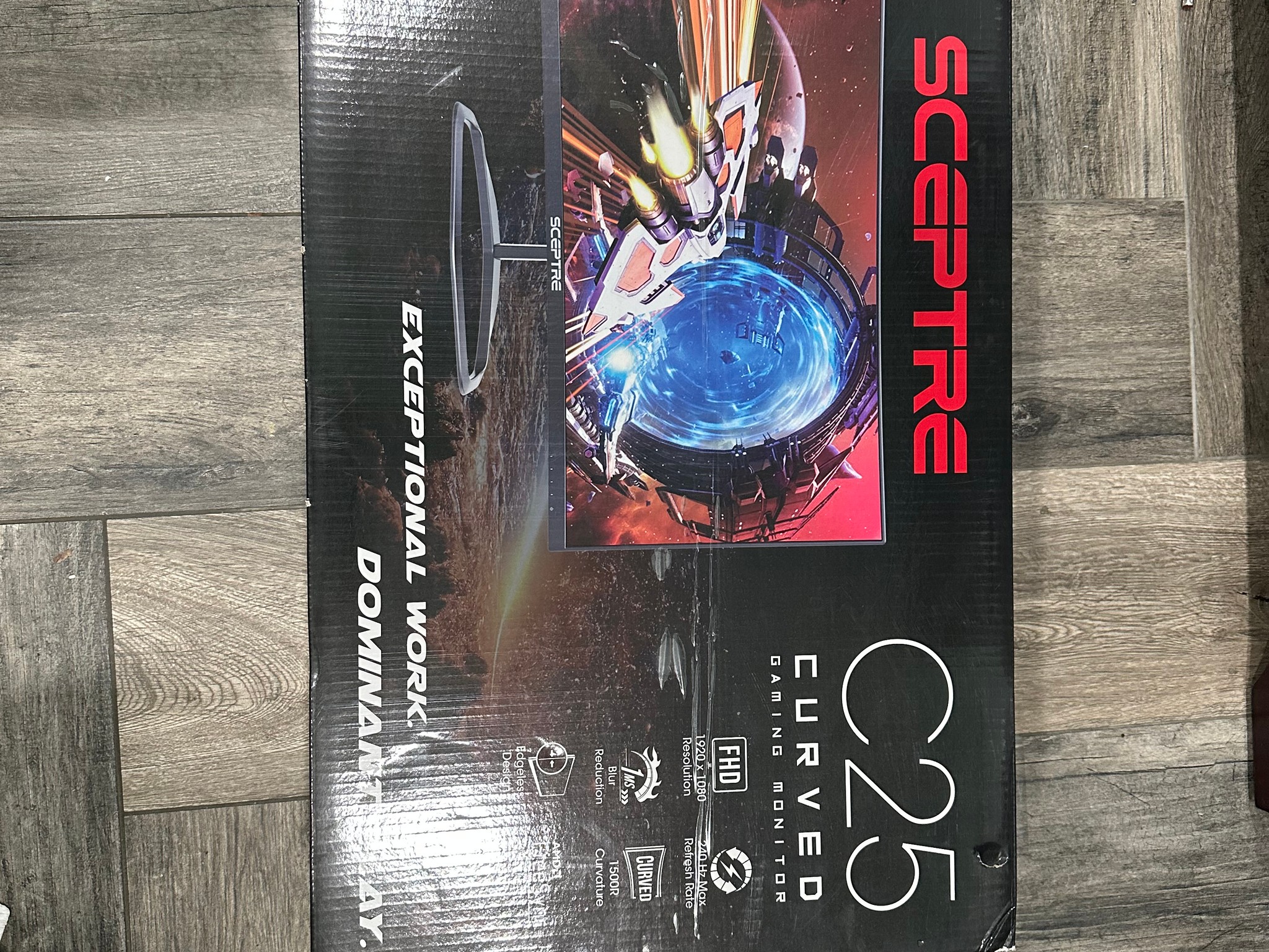 Sceptre Curved 27 in 240Hz 1080p Gaming Monitor (Black)