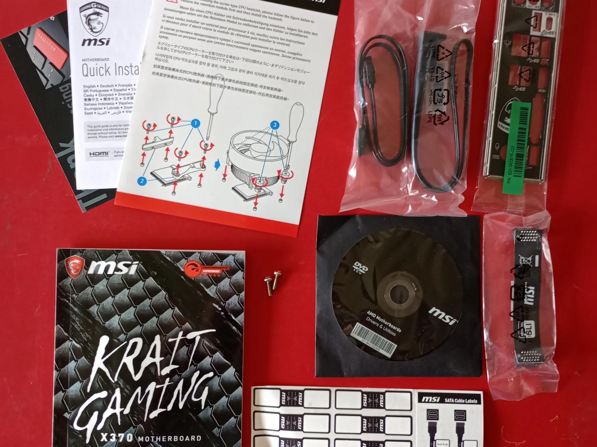 MSI Krait Gaming X370 Motherboard