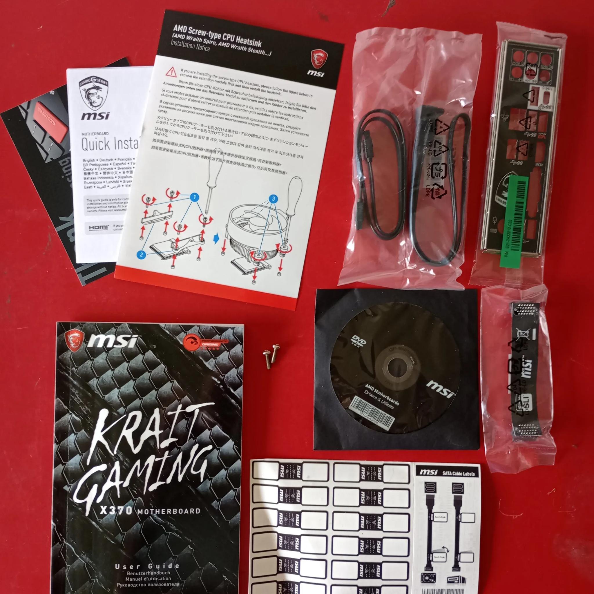 MSI Krait Gaming X370 Motherboard