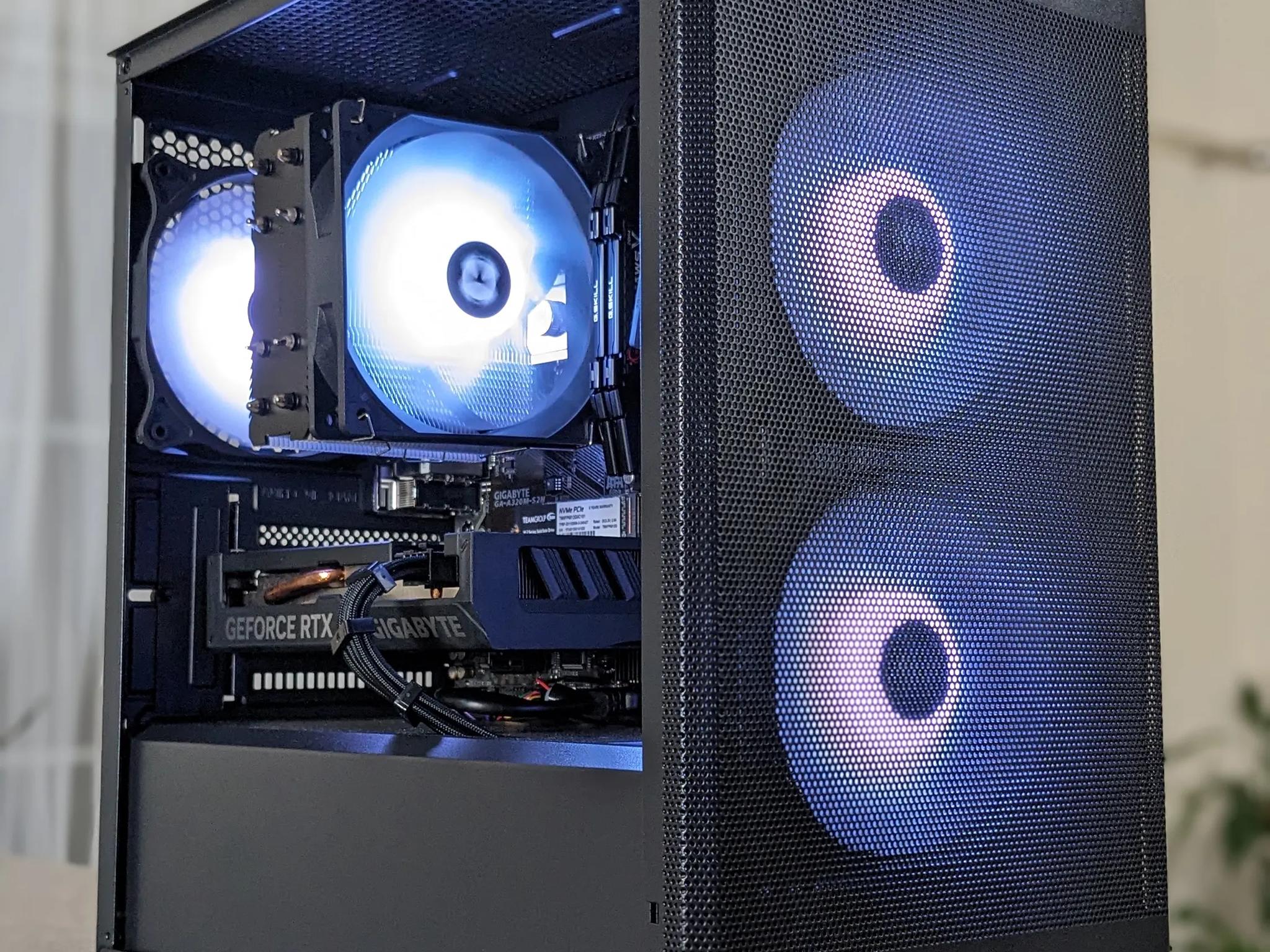 Mid Range Ryzen Gaming PC - Ryzen 5 5500 - RTX 4060