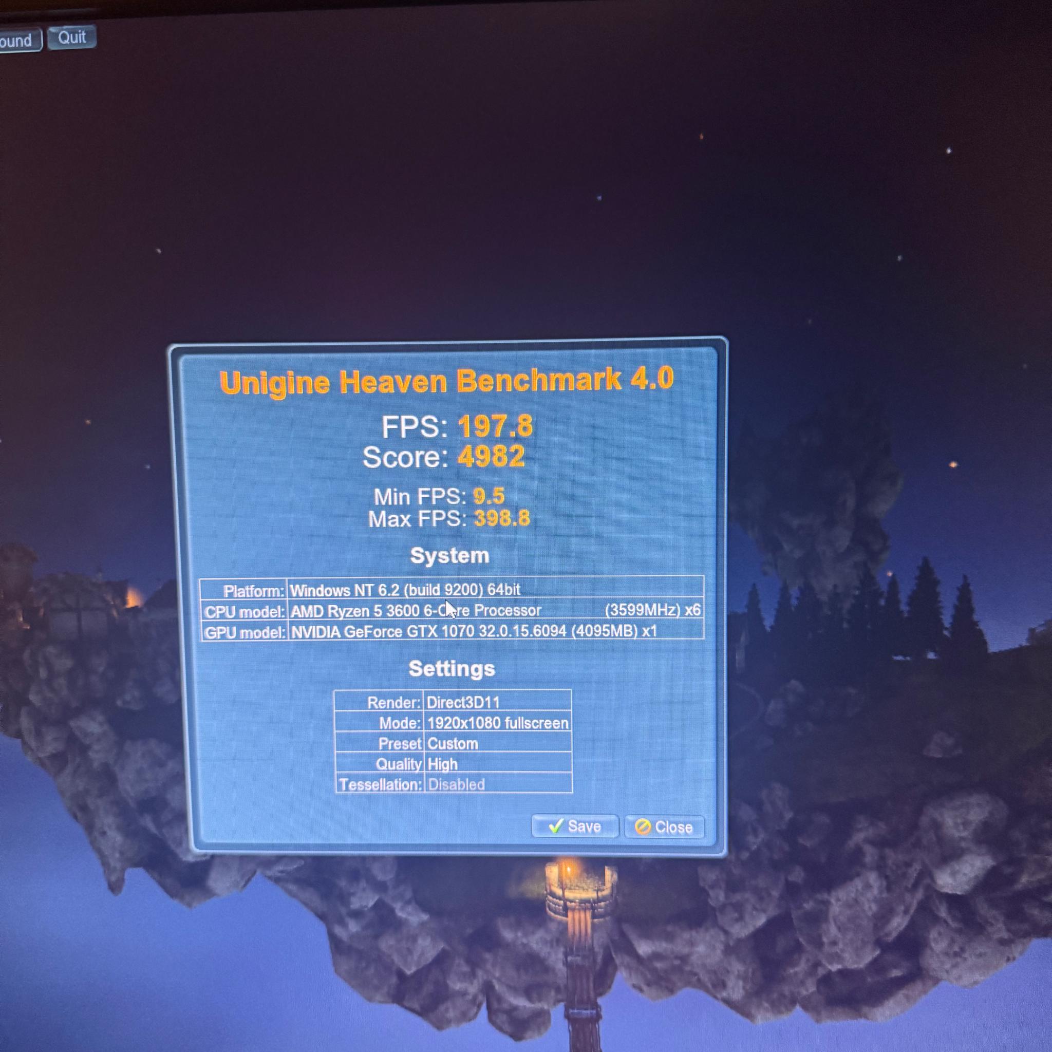 Ryzen 3600, GTX 1070, 1 TB