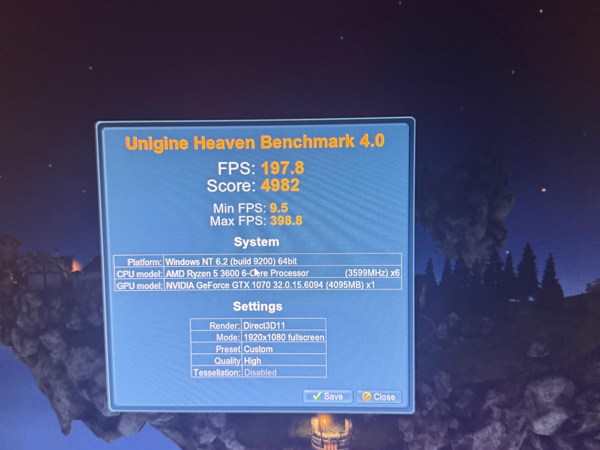 Ryzen 3600, GTX 1070, 1 TB
