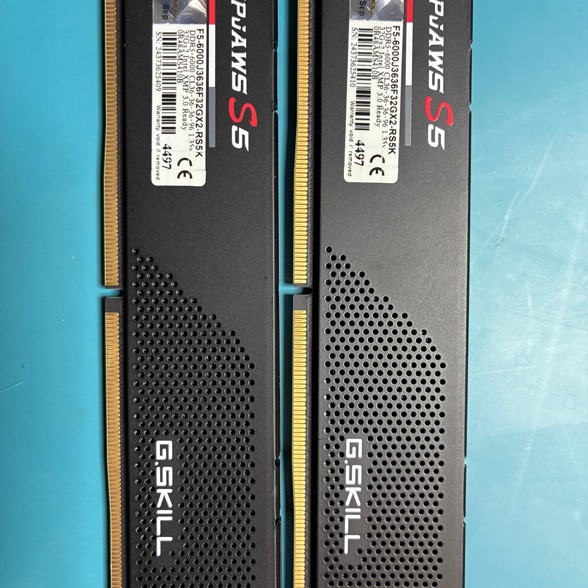 G.SKILL Ripjaws S5 Series DDR5 RAM 64GB kit (Memory)