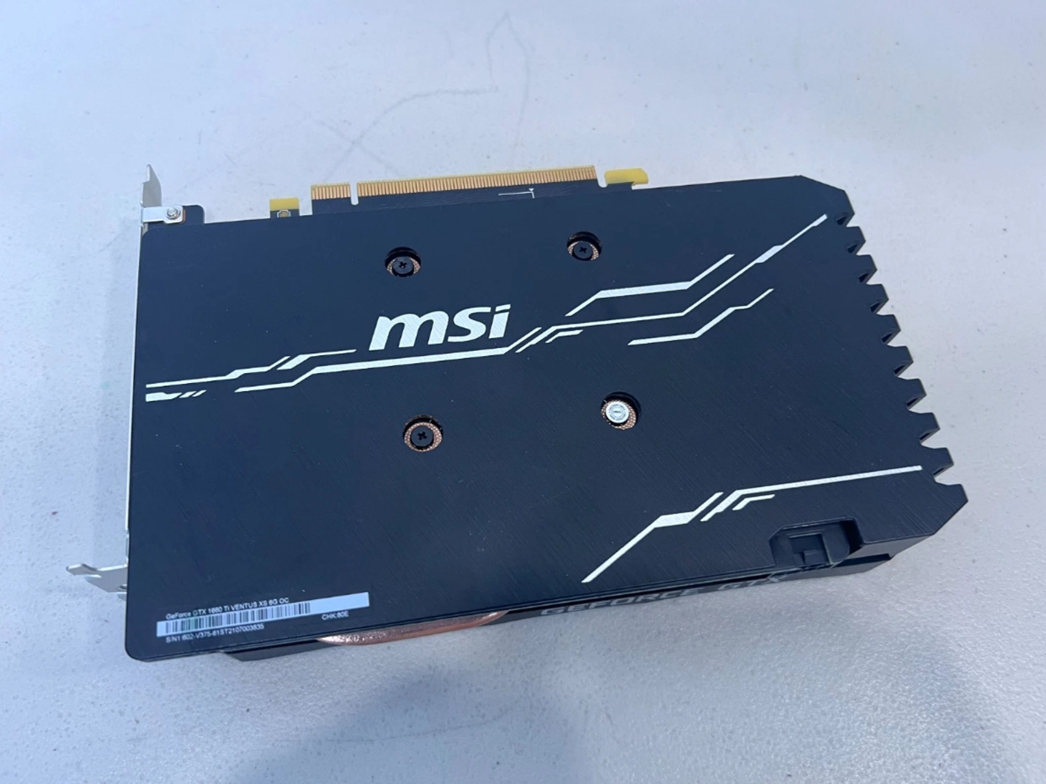 MSI VENTUS XS GeForce GTX 1660 Ti