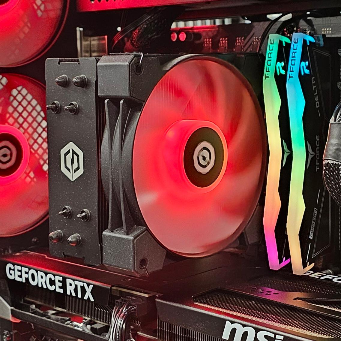 CyberPower RGB CPU Air Cooler for Intel LGA1700