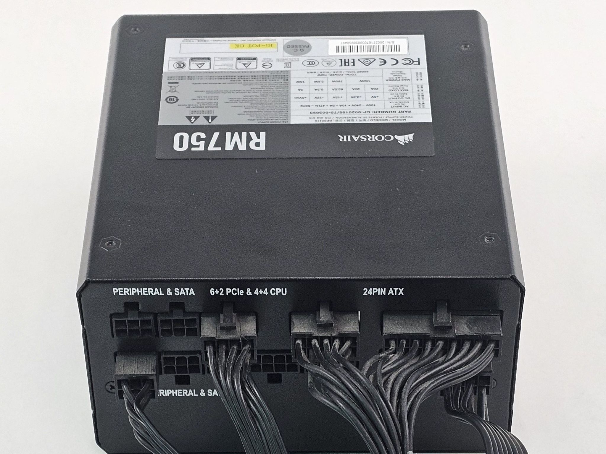 750 Watt PSU Corsair RM750 Power Supply