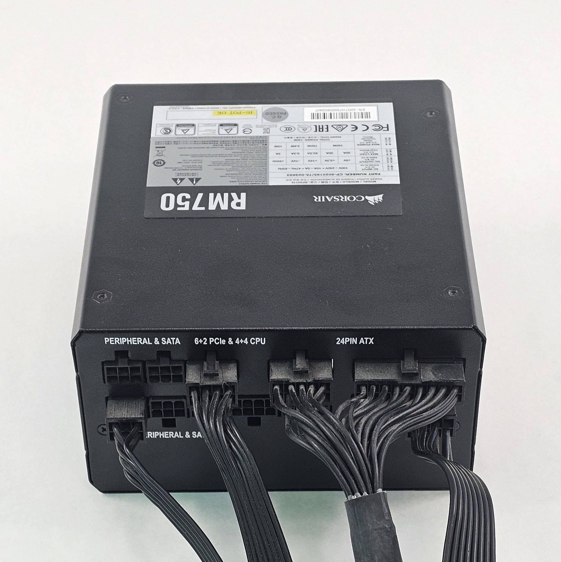 750 Watt PSU Corsair RM750 Power Supply