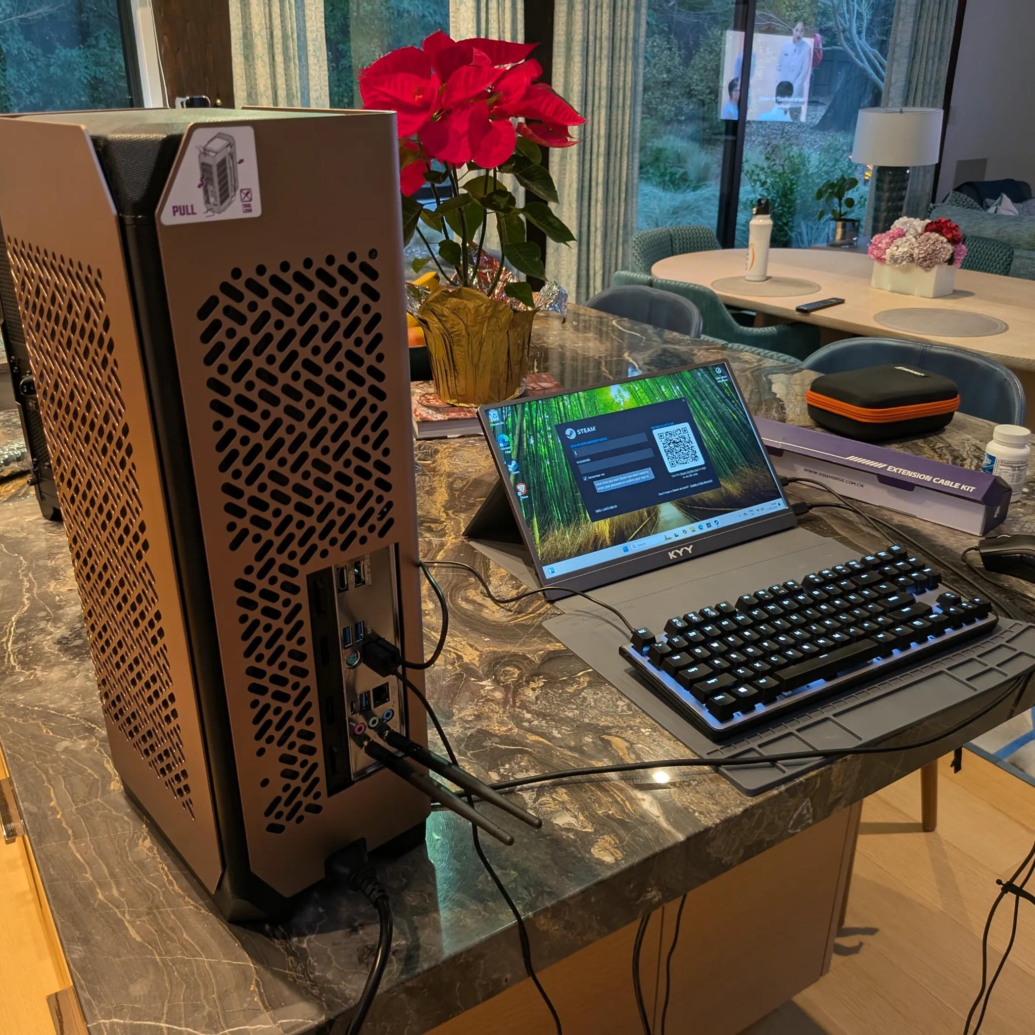 Bronze Liquid Cooled Gaming PC - AMD Ryzen 5, Radeon RX 7800XT, 32 GB RAM, 2 TB