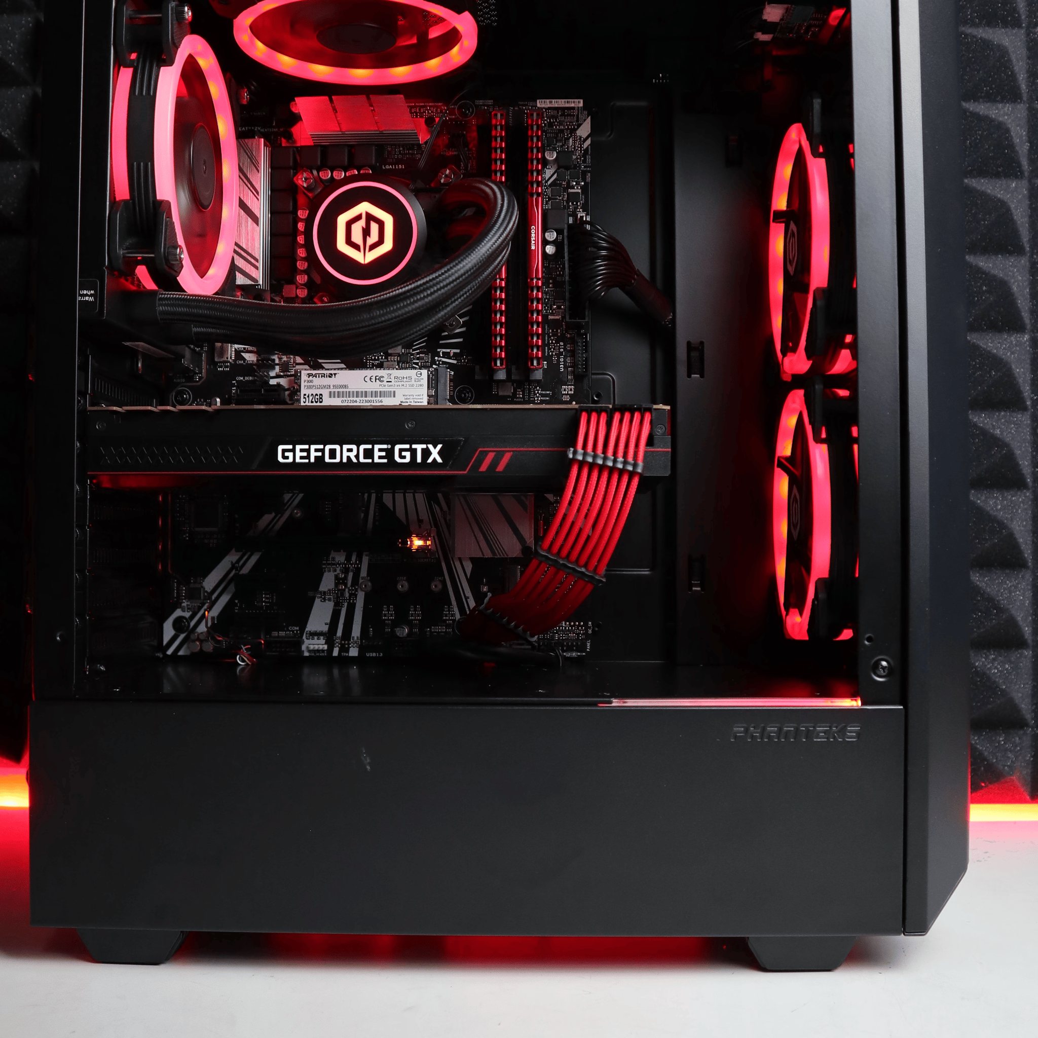 Cherry Bomb | i7 9700K/GTX 1080Ti Gaming PC FREE SHIPPING
