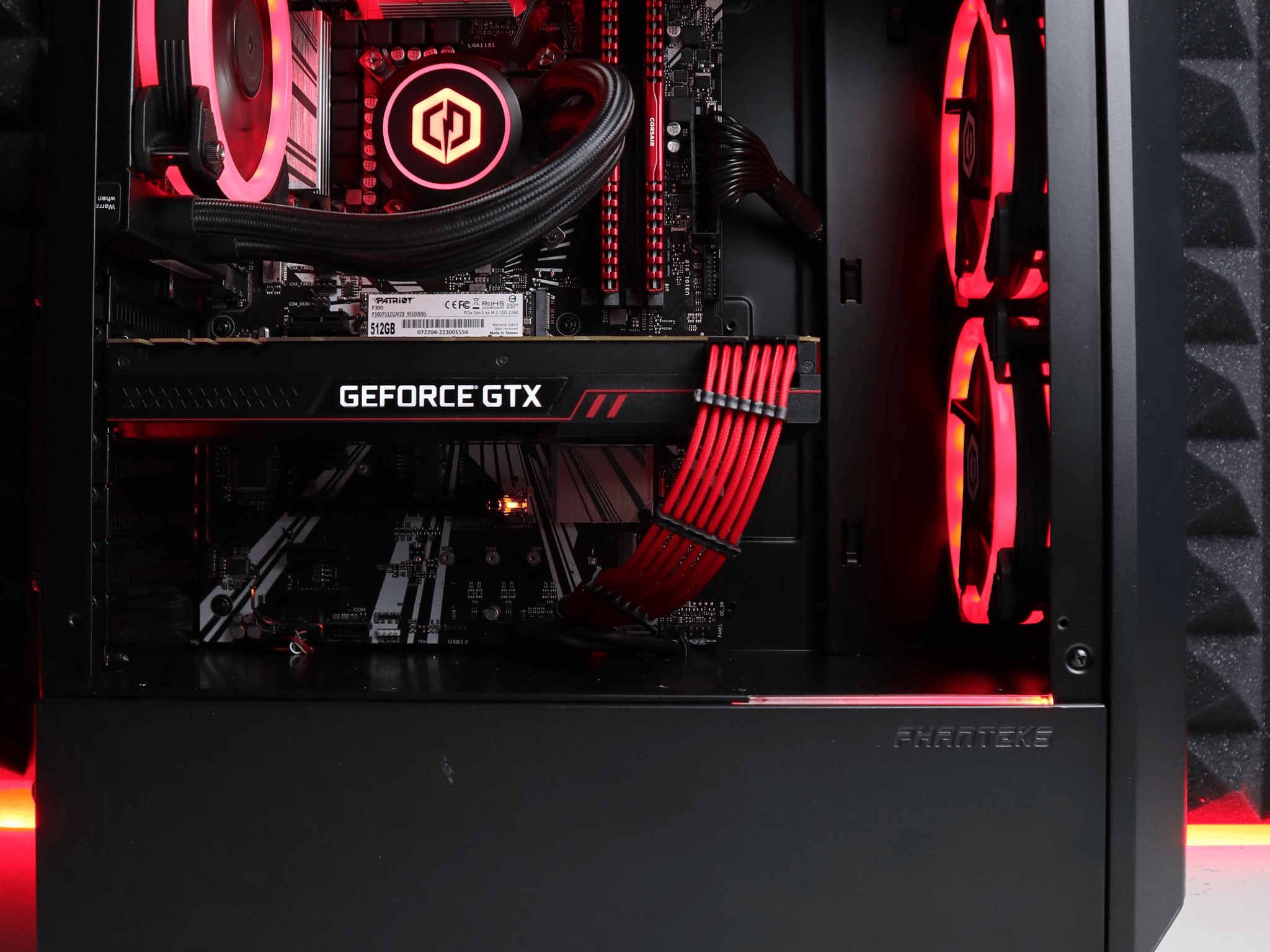 Cherry Bomb | i7 9700K/GTX 1080Ti Gaming PC FREE SHIPPING