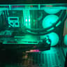"Tron Battery" Custom Gaming PC Ryzen 5600x/RTX 3080 12GB