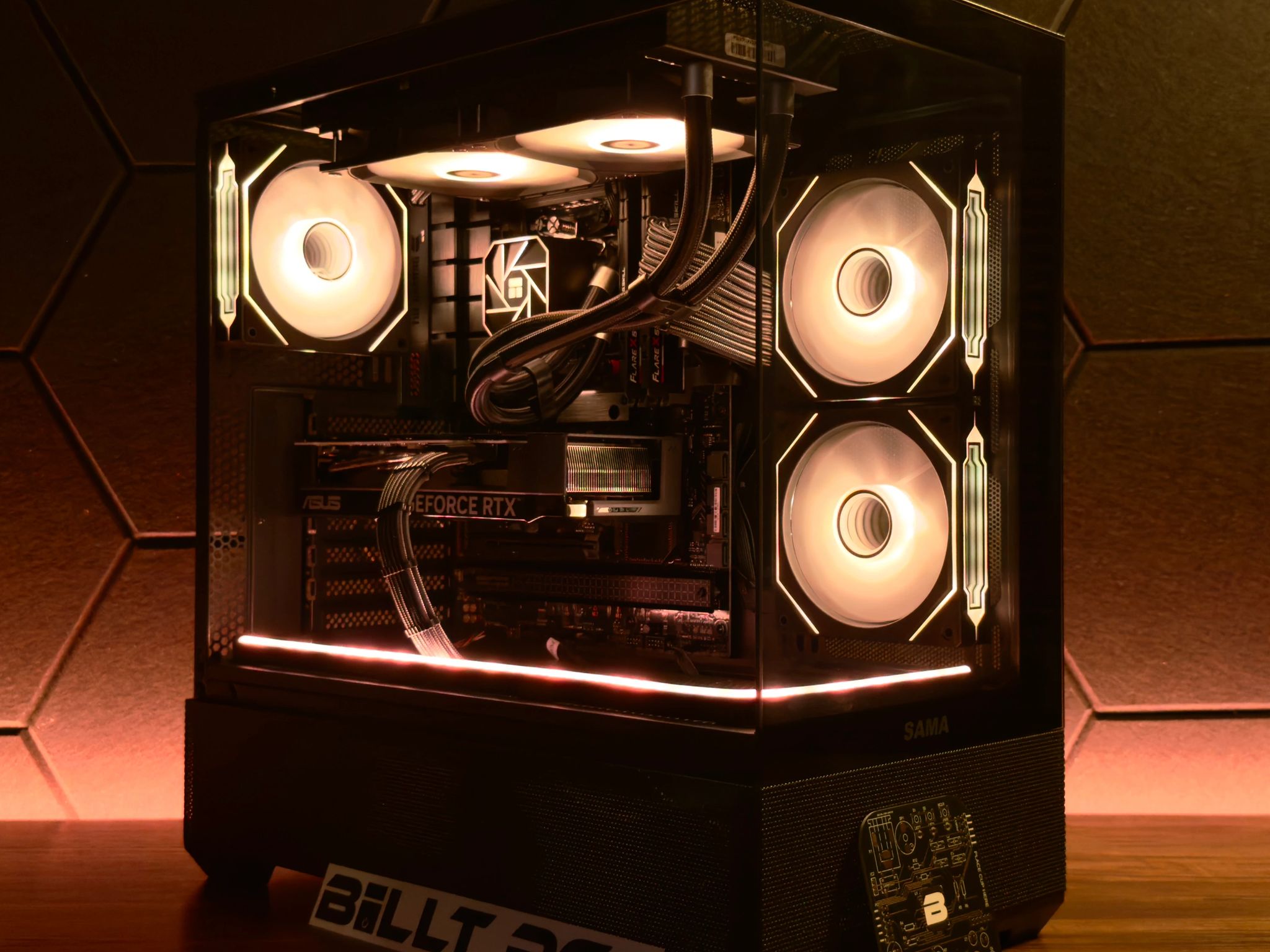 🤖 Cyclone 🤖 RTX 4070 Super / AMD R5 7600X3D / 1TB NVME / 32GB DDR5 RAM / 240 AIO / Windows 11 Pro