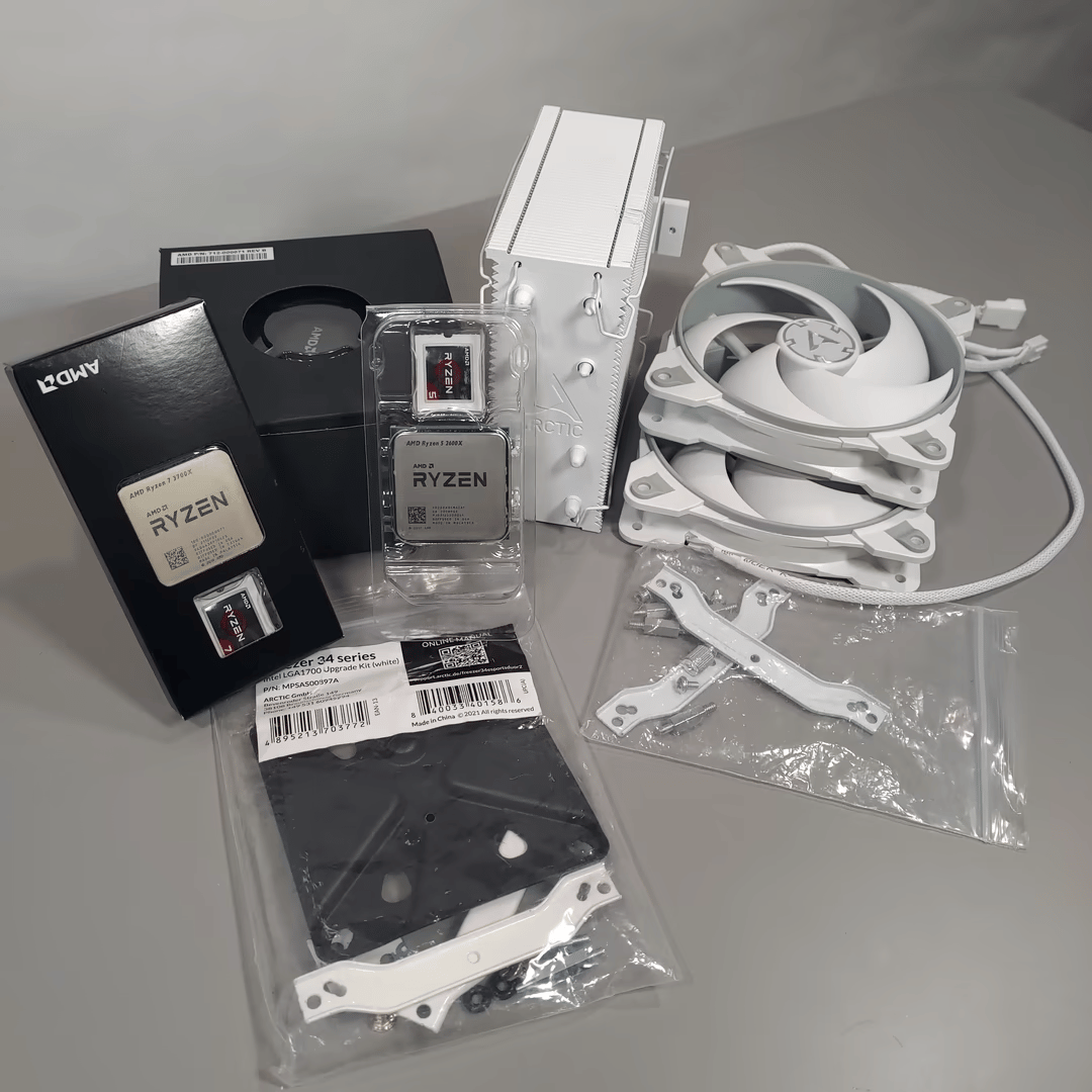 Ryzen Bundle (2600x, 3700x, Arctic Freezer Duo, wraith stealth)