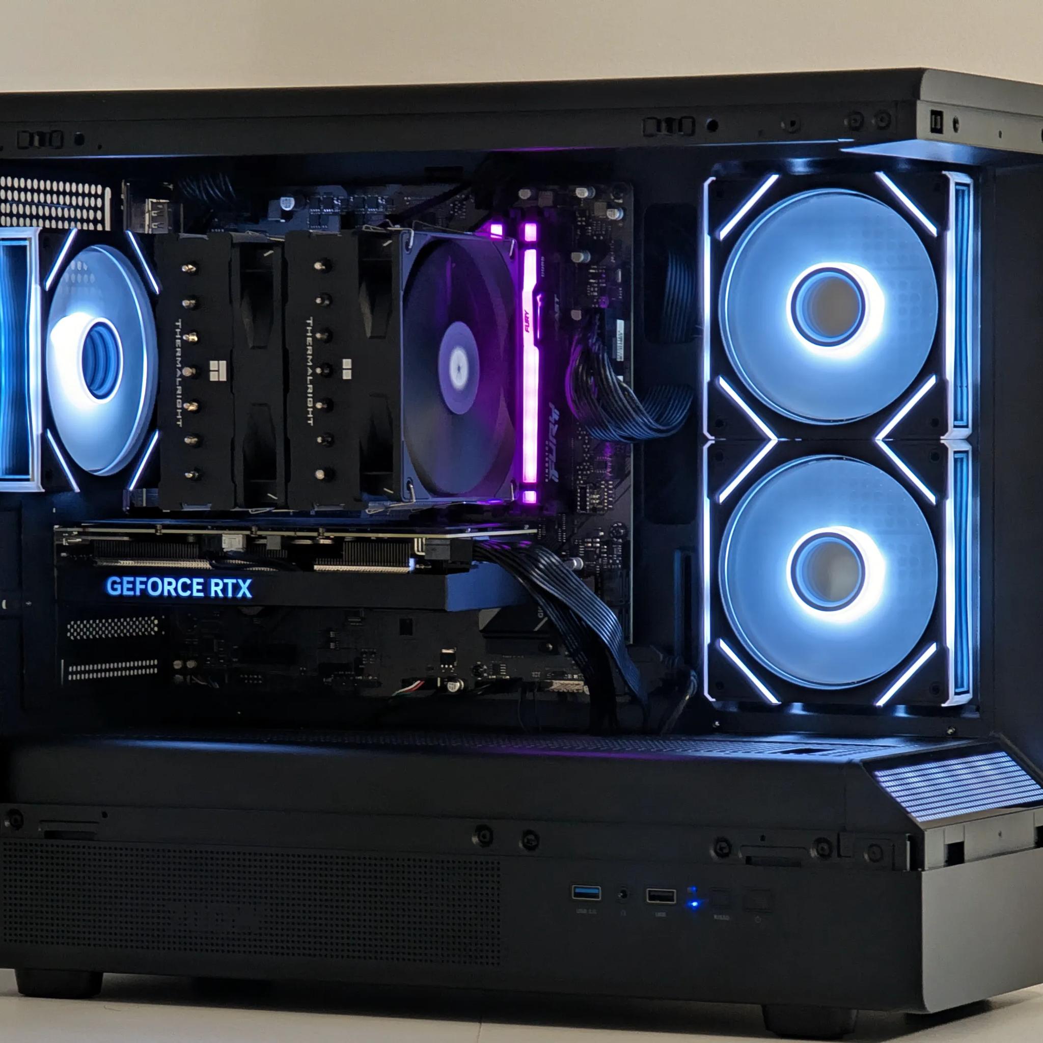 Ryzen 7 7700 + RTX 4060 Ti Gaming PC